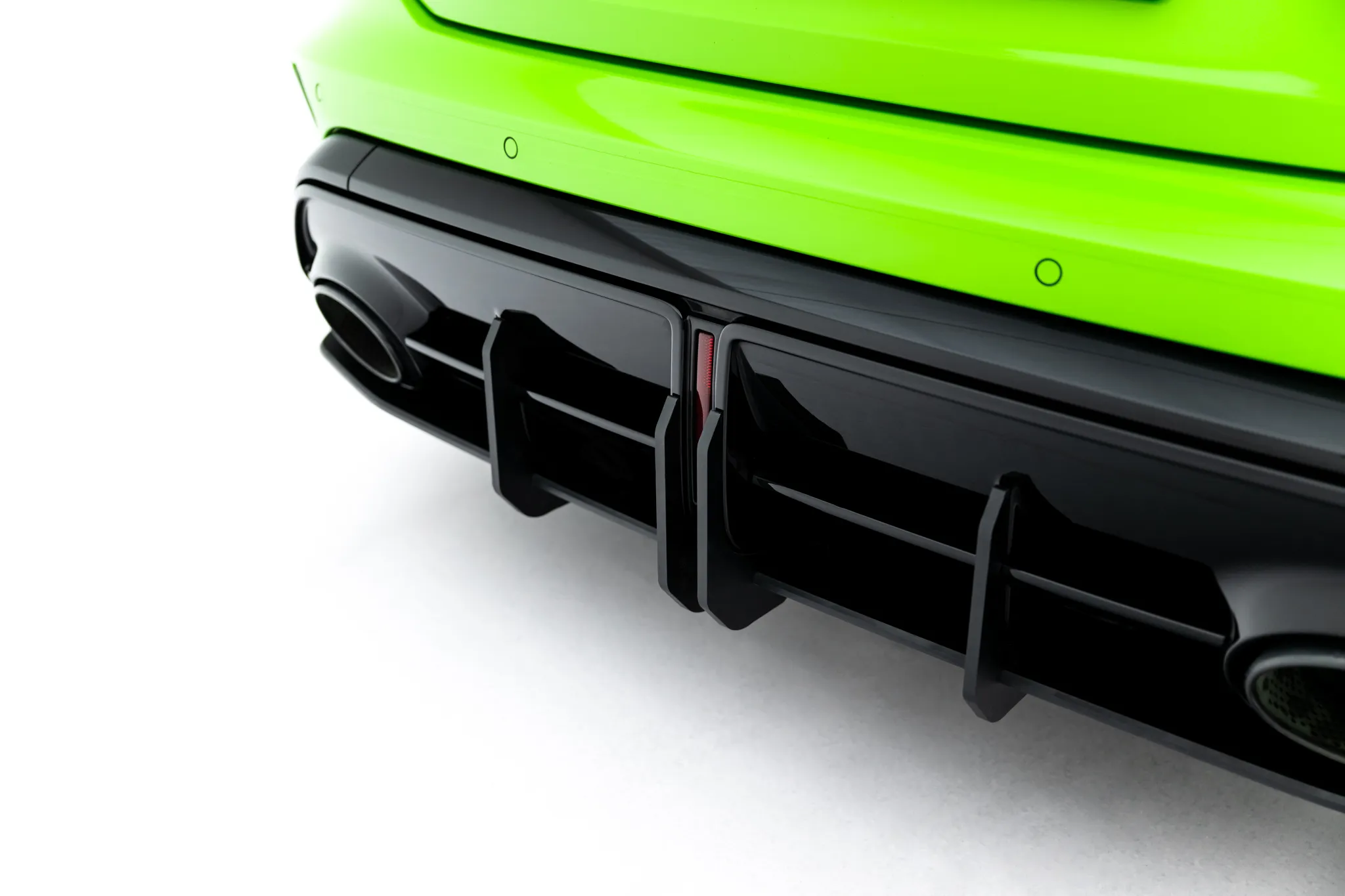 Diffuser + Flopper Audi A3 (S3) 2024-2026 | Street Pro Black Edition – bilde 6