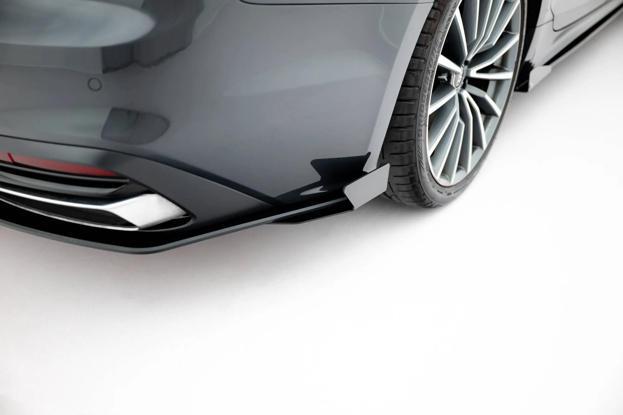 Diffuser + Flopper Audi A5 (F5) Facelift 2019 -> | Street Pro Black Edition – bilde 4