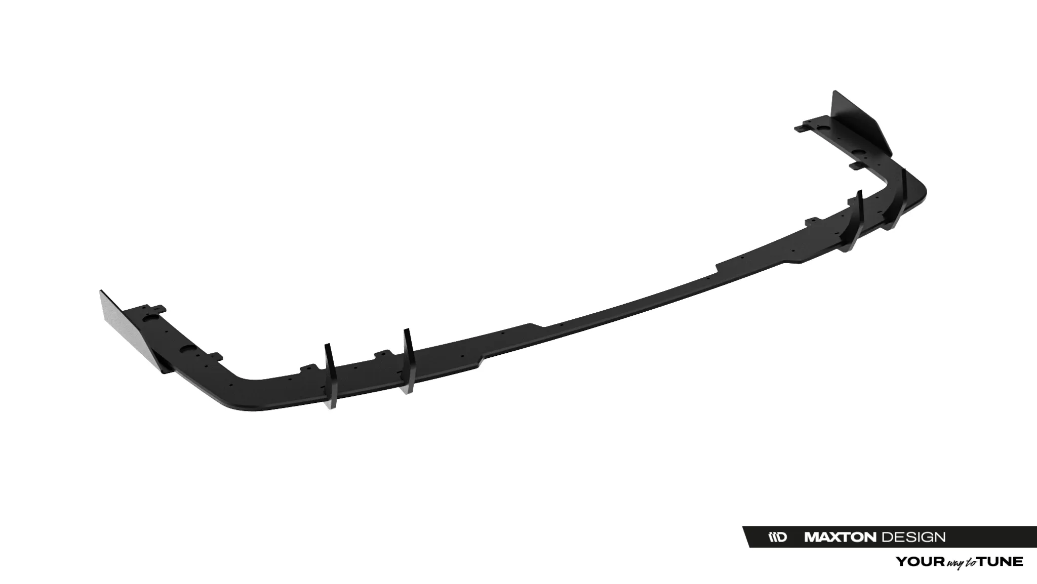 Diffuser + Flopper BMW 2 Gran Coupe (F74) M-Pack 2024->| Street Pro Black Edition