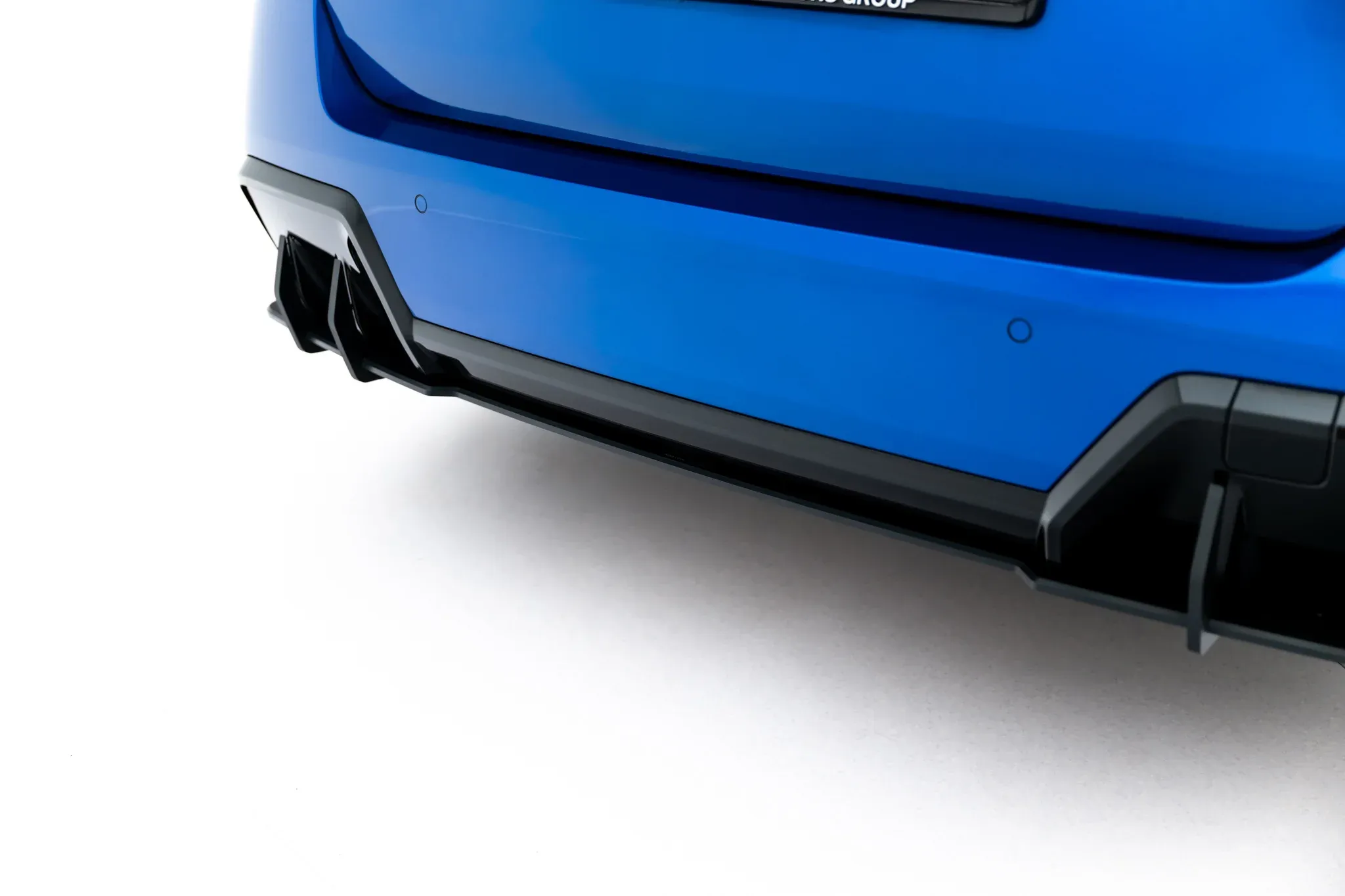 Diffuser + Flopper BMW 2 Gran Coupe (F74) M-Pack 2024->| Street Pro Black Edition – bilde 3