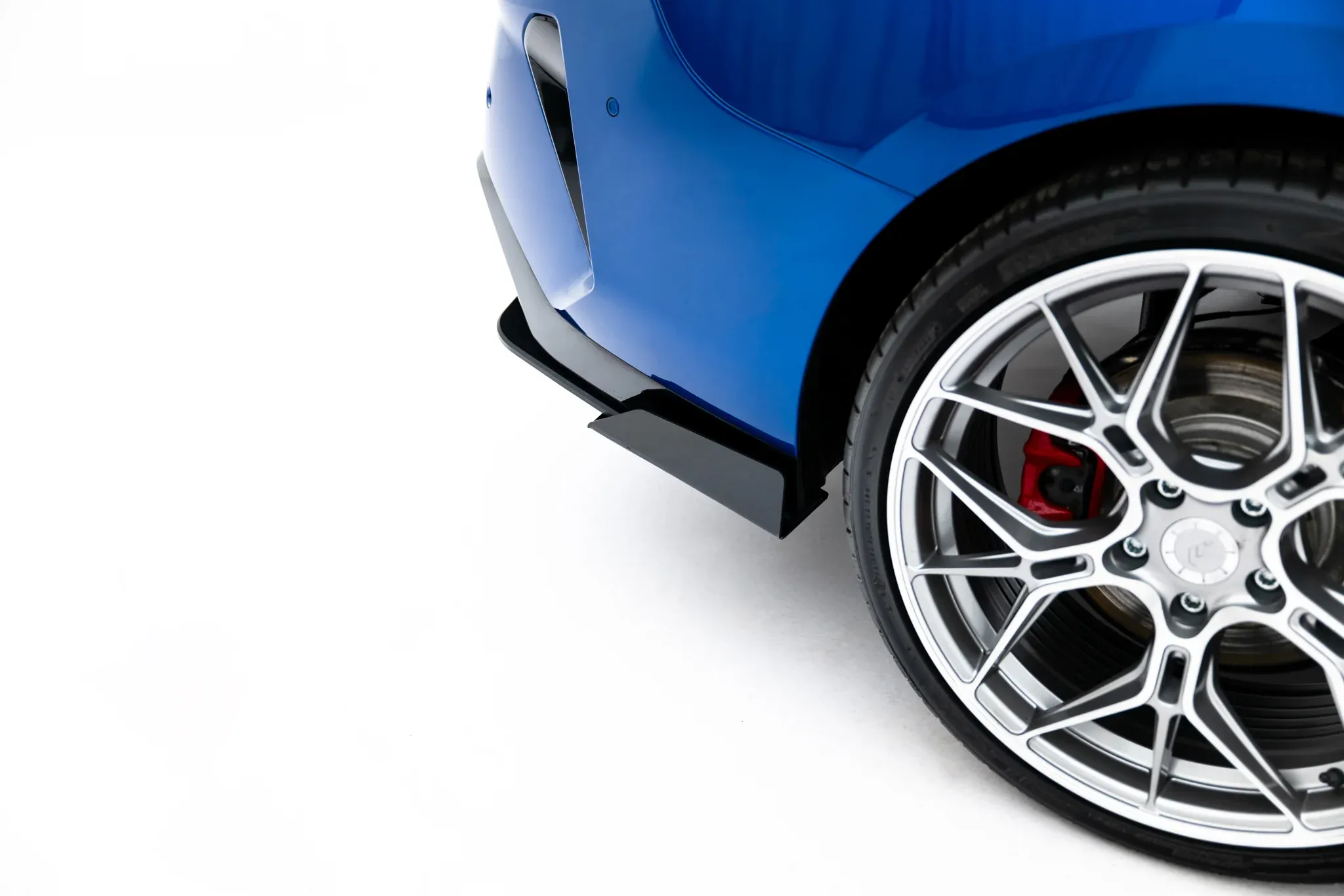 Diffuser + Flopper BMW 2 Gran Coupe (F74) M-Pack 2024->| Street Pro Black Edition – bilde 8