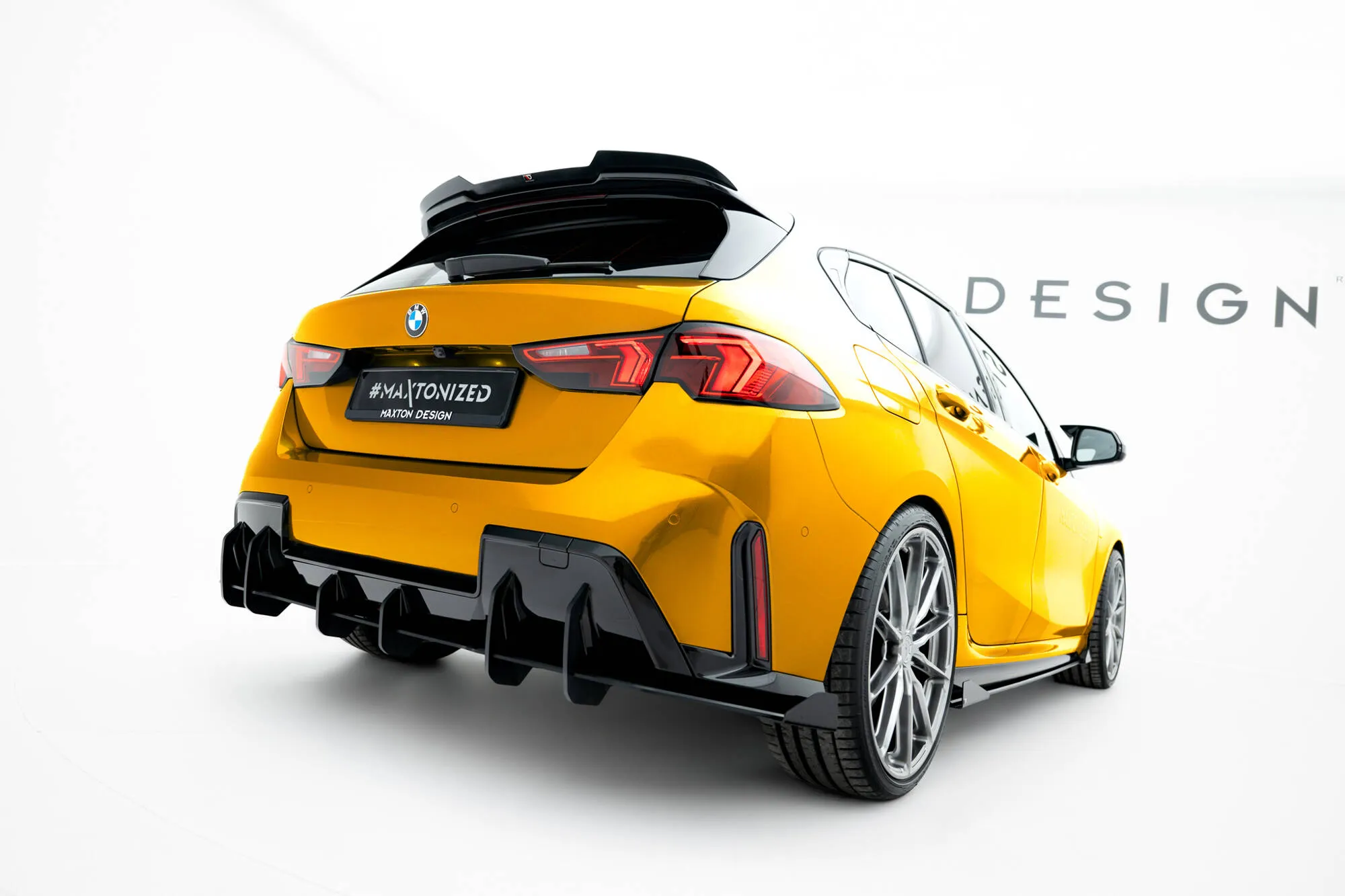 Diffuser + Flopper BMW M135i (F70) 2024 -> | Street Pro Black Edition