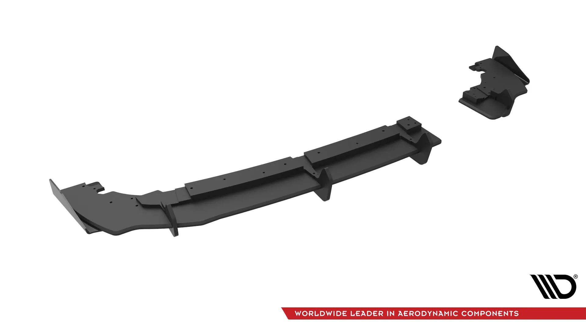 Diffuser + Flopper Ford Fiesta Mk7 ST / ST-Line 2016 - 2023 | Street Pro Black Edition – bilde 4