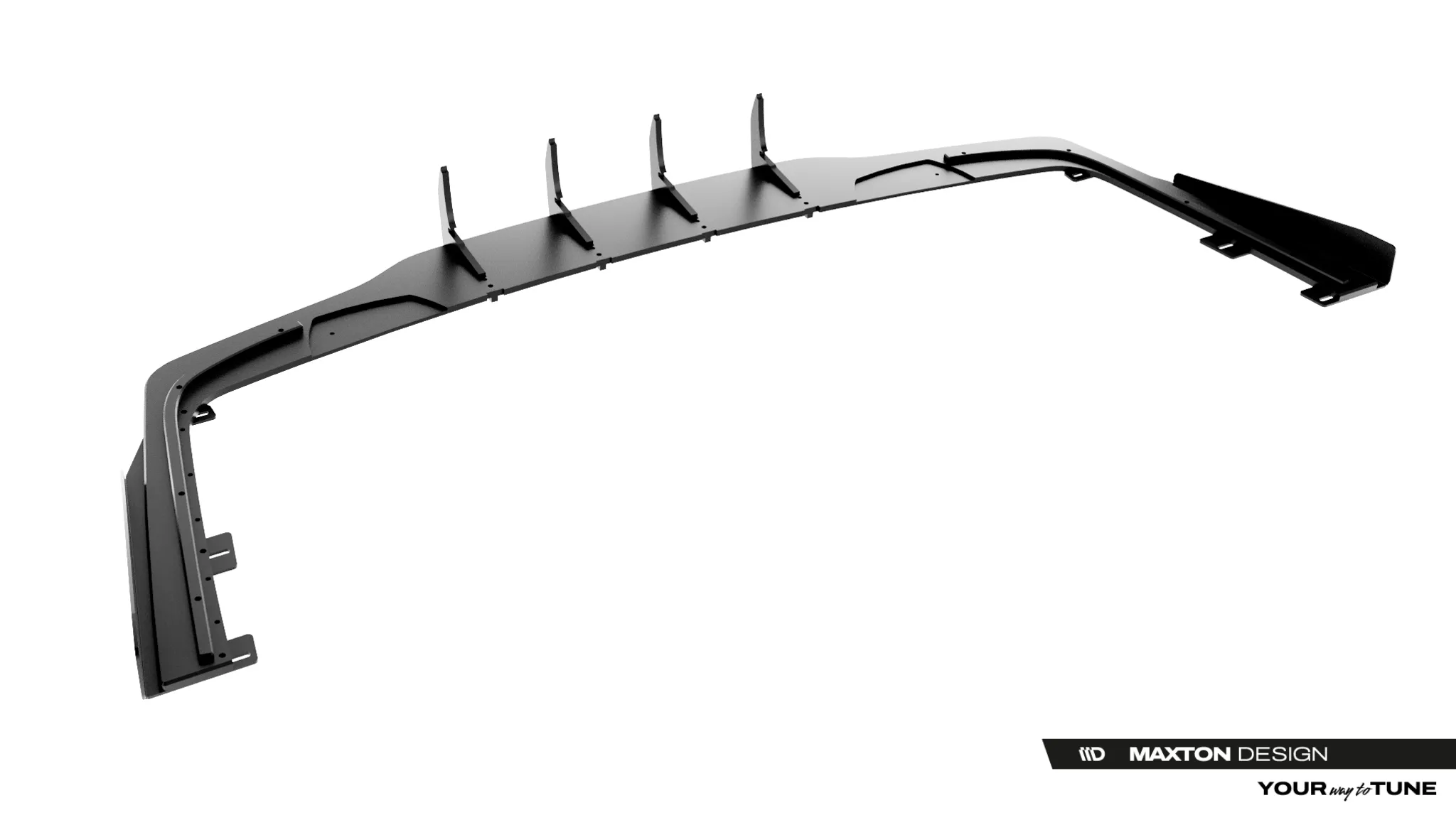 Diffuser + Flopper Mercedes-Benz AMG Cle 53 Aero (C236) 2023 -> | Street Pro Black Edition – bilde 7