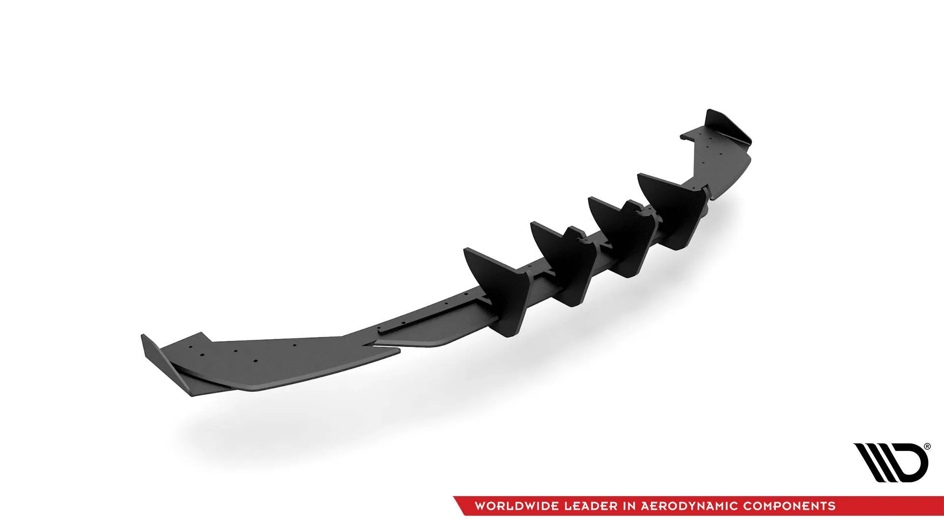 Diffuser + Flopper Seat Leon FR (Mk4) 2020-> | Street Pro Black Edition – bilde 3