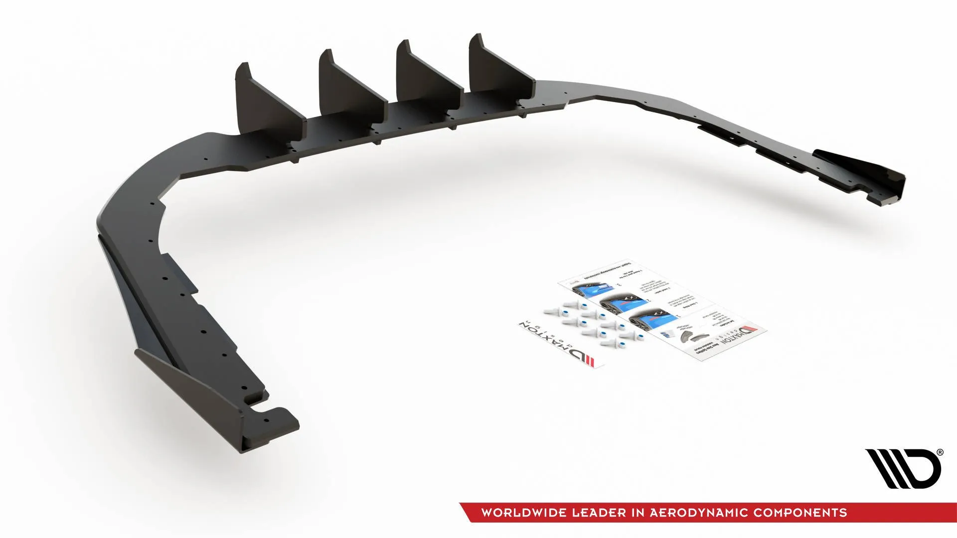 Diffuser + Flopper VW Arteon R-Line 2017 - 2020 | Street Pro Black Edition – bilde 6