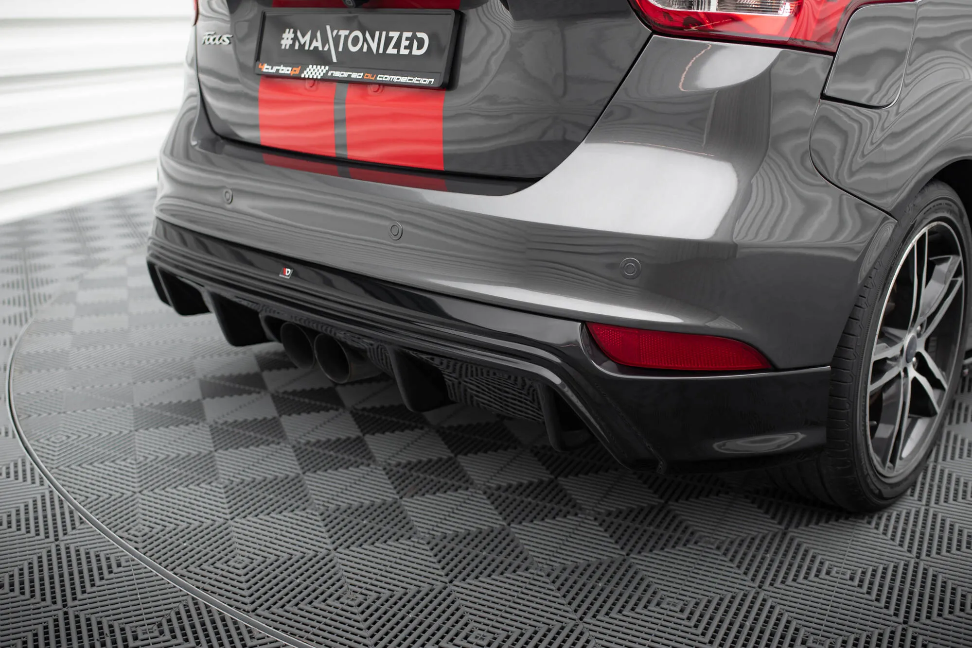 Diffuser Focus ST Mk3 2015-2018 | Glossy Black Edition – bilde 7