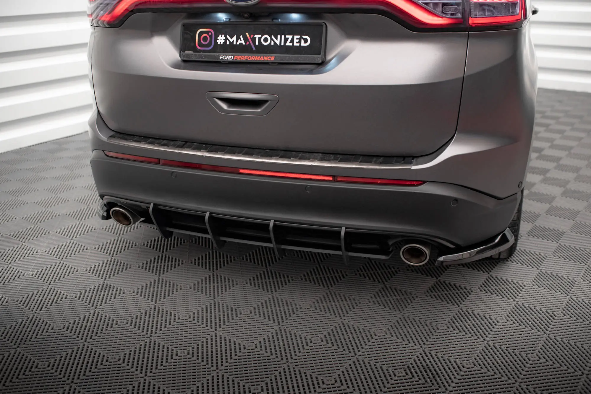 Diffuser Ford Edge II 2014-2019 | Street Pro Black Edition – bilde 3