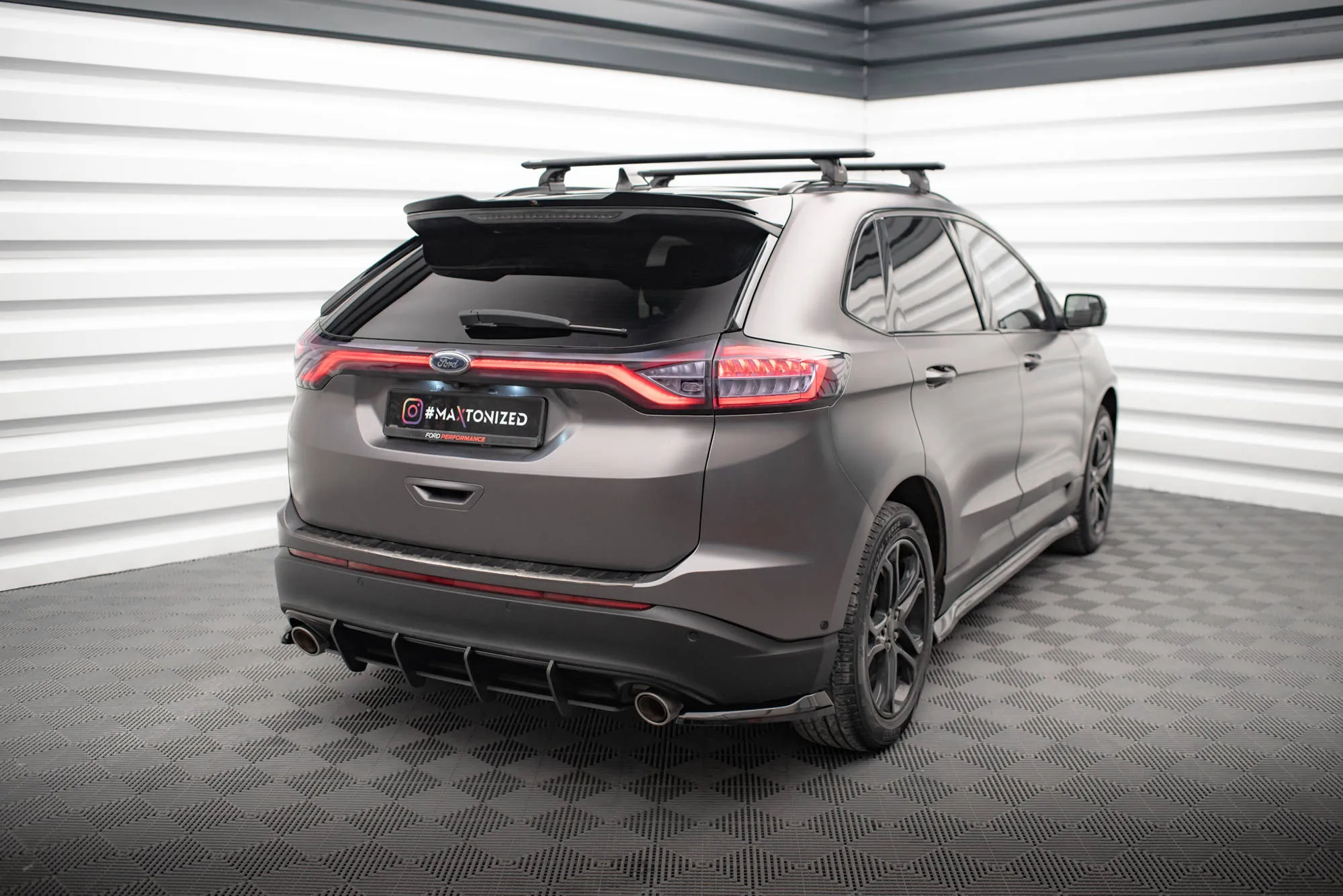 Diffuser Ford Edge II 2014-2019 | Street Pro Black Edition – bilde 2