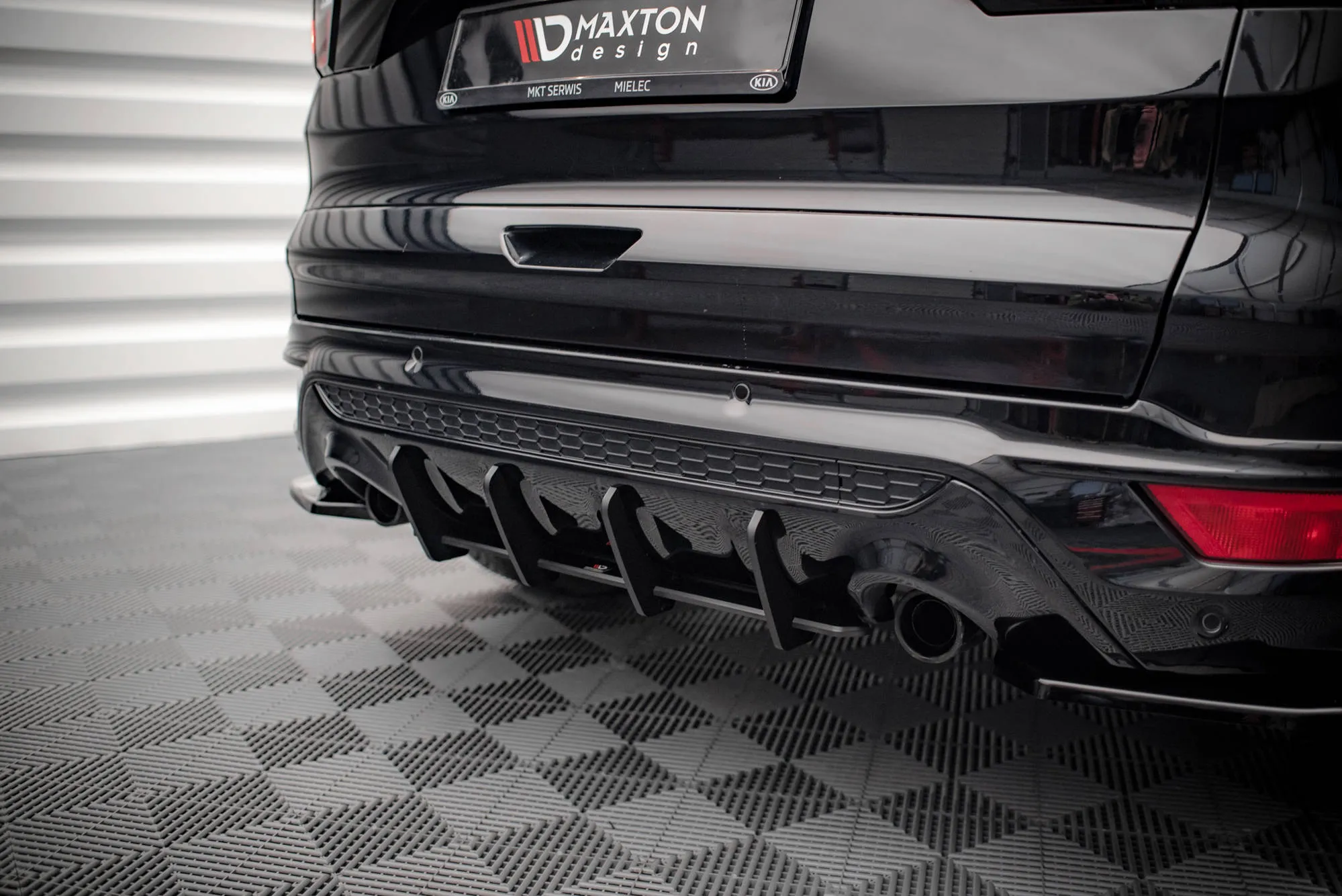 Diffuser Ford Escape (st-line Mk3) 2012-2019 | Street Pro Black Edition – bilde 2