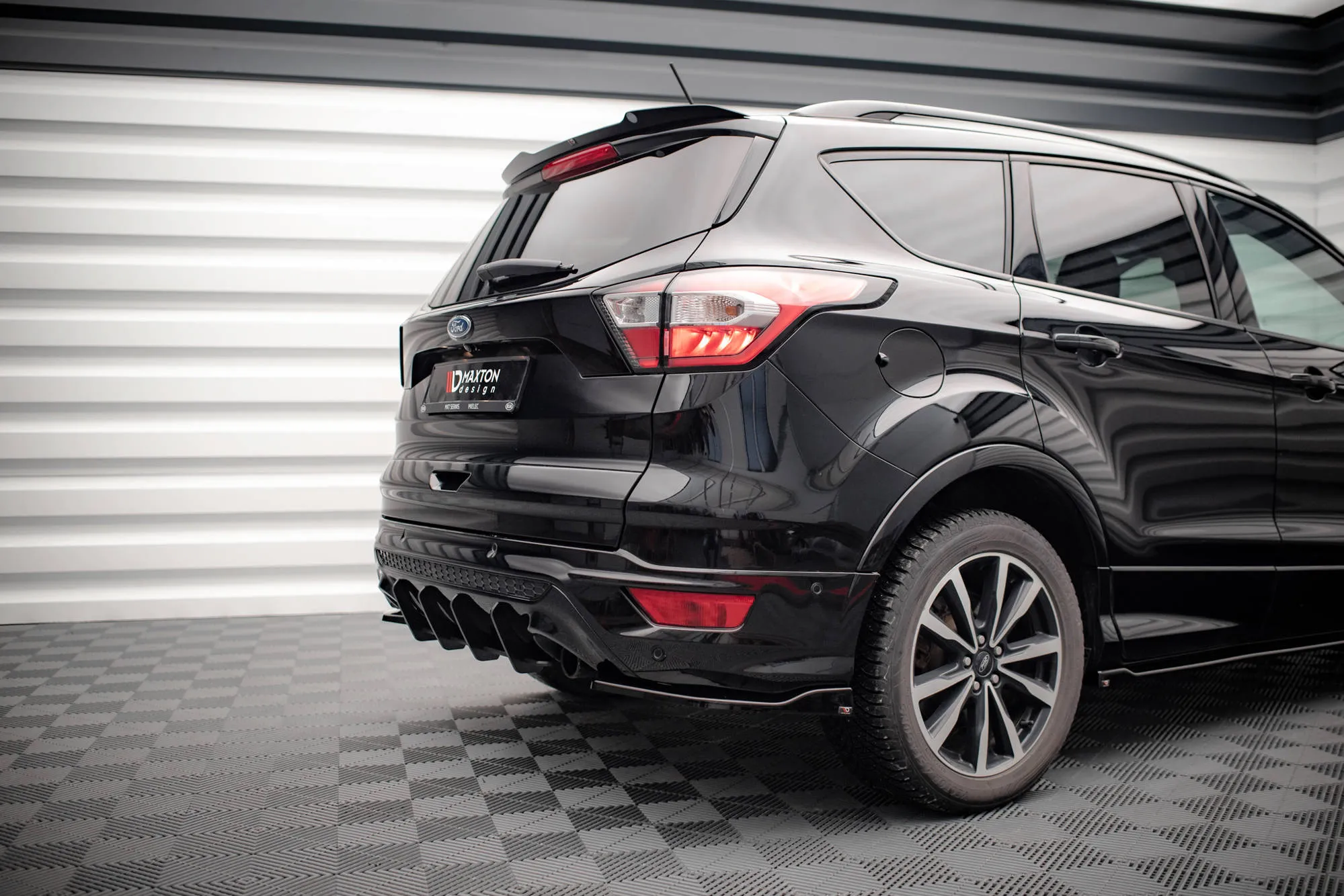 Diffuser Ford Escape (st-line Mk3) 2012-2019 | Street Pro Black Edition – bilde 3