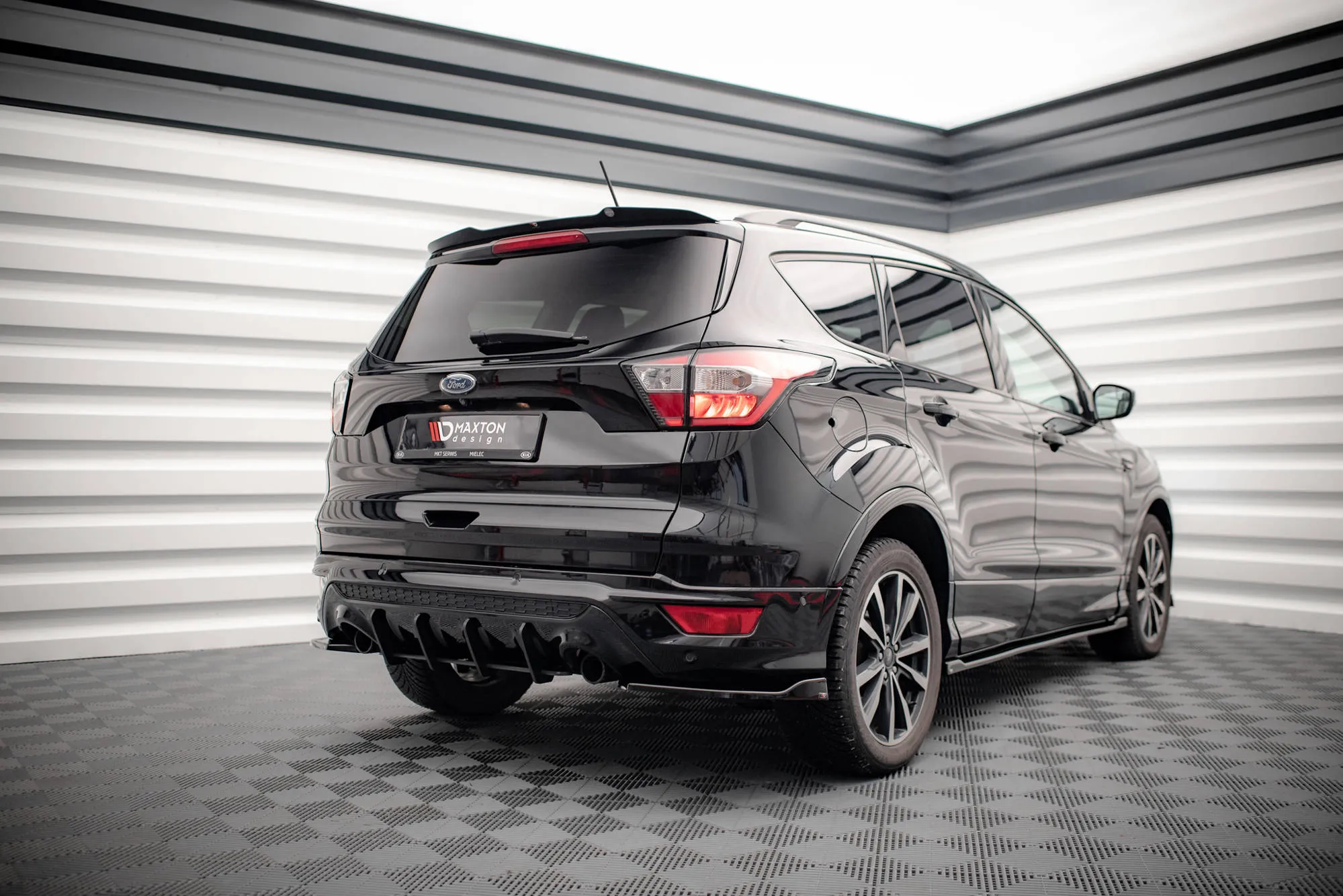 Diffuser Ford Escape (st-line Mk3) 2012-2019 | Street Pro Black Edition – bilde 4