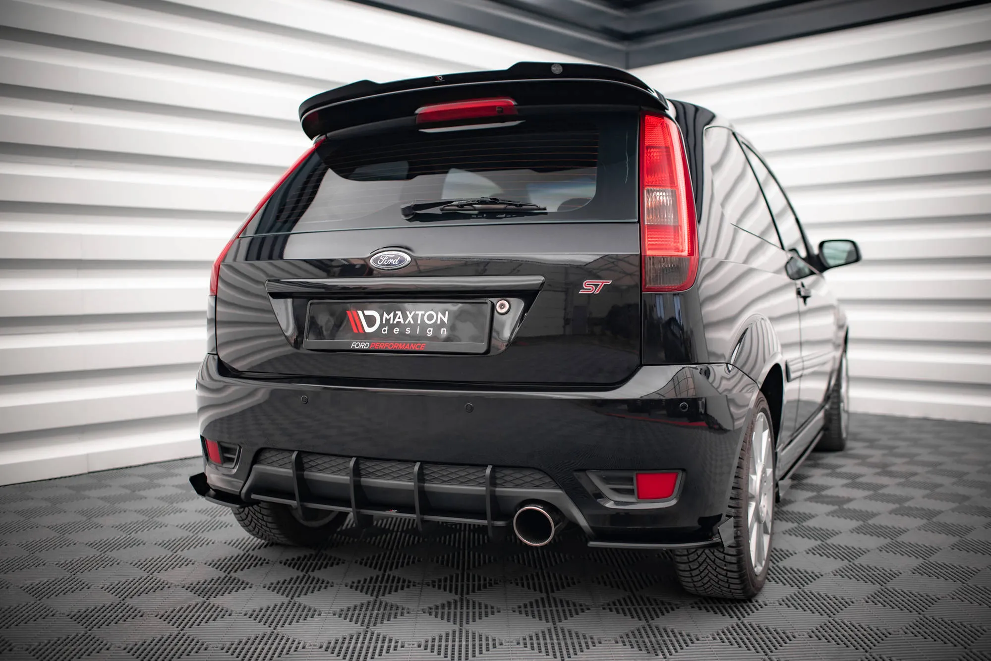 Diffuser Ford Fiesta Mk5 ST 2005 - 2008 | Street Pro Black Edition