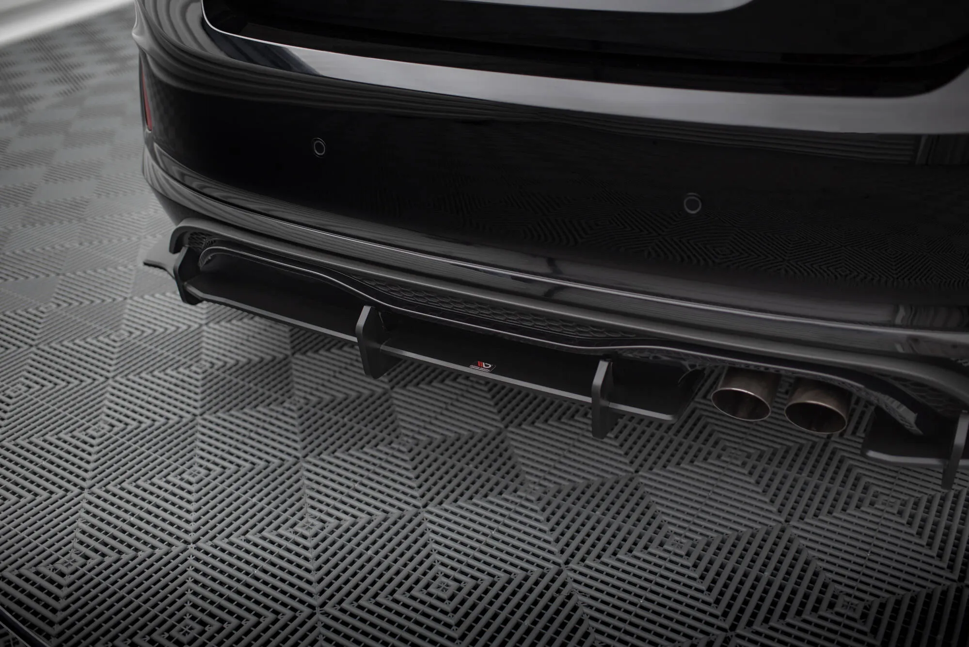 Diffuser Ford Fiesta Mk7 ST / ST-Line 2016 - 2023 | Street Pro Black Edition – bilde 2