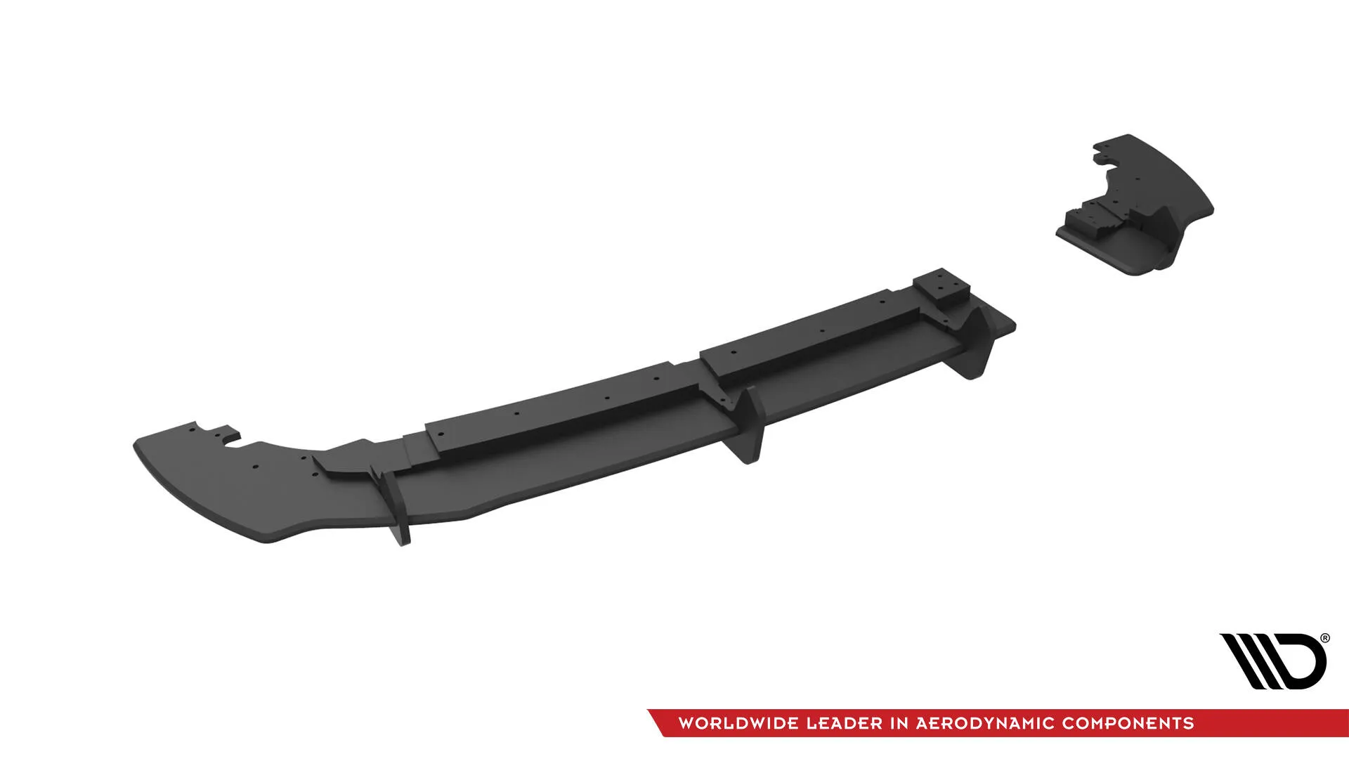 Diffuser Ford Fiesta Mk7 ST / ST-Line 2016 - 2023 | Street Pro Black Edition – bilde 4