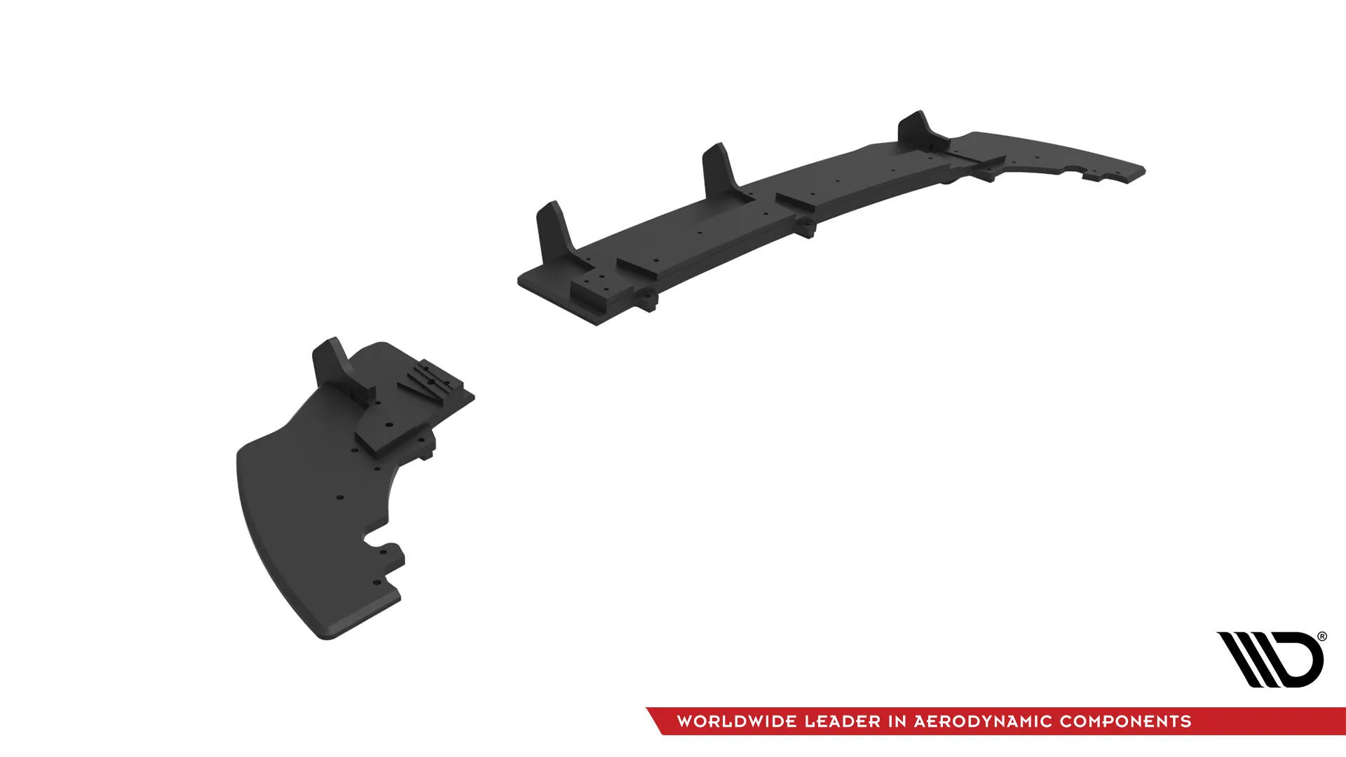 Diffuser Ford Fiesta Mk7 ST / ST-Line 2016 - 2023 | Street Pro Black Edition – bilde 5