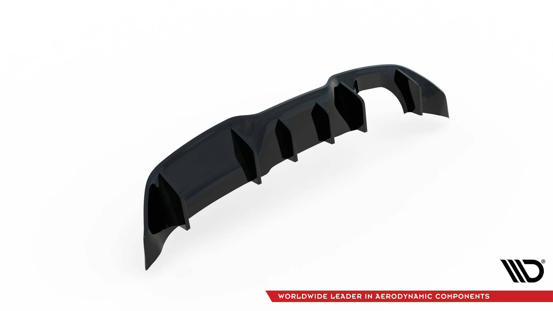 Diffuser Ford Fiesta ST (Mk7 Facelift) 2021-2023 | Glossy Black Edition