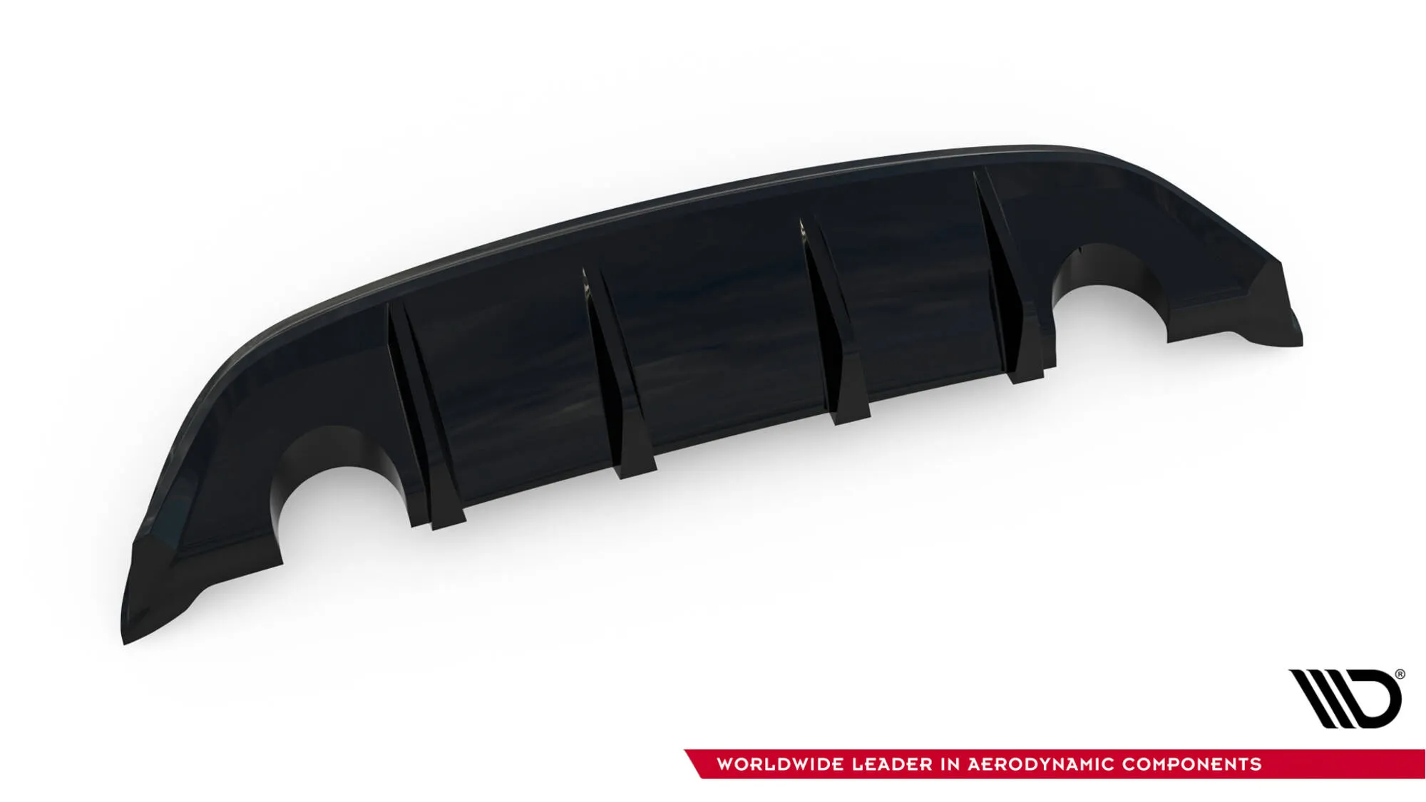 Diffuser Ford Focus II ST Facelift 2007 - 2011 | Glossy Black Edition – bilde 5