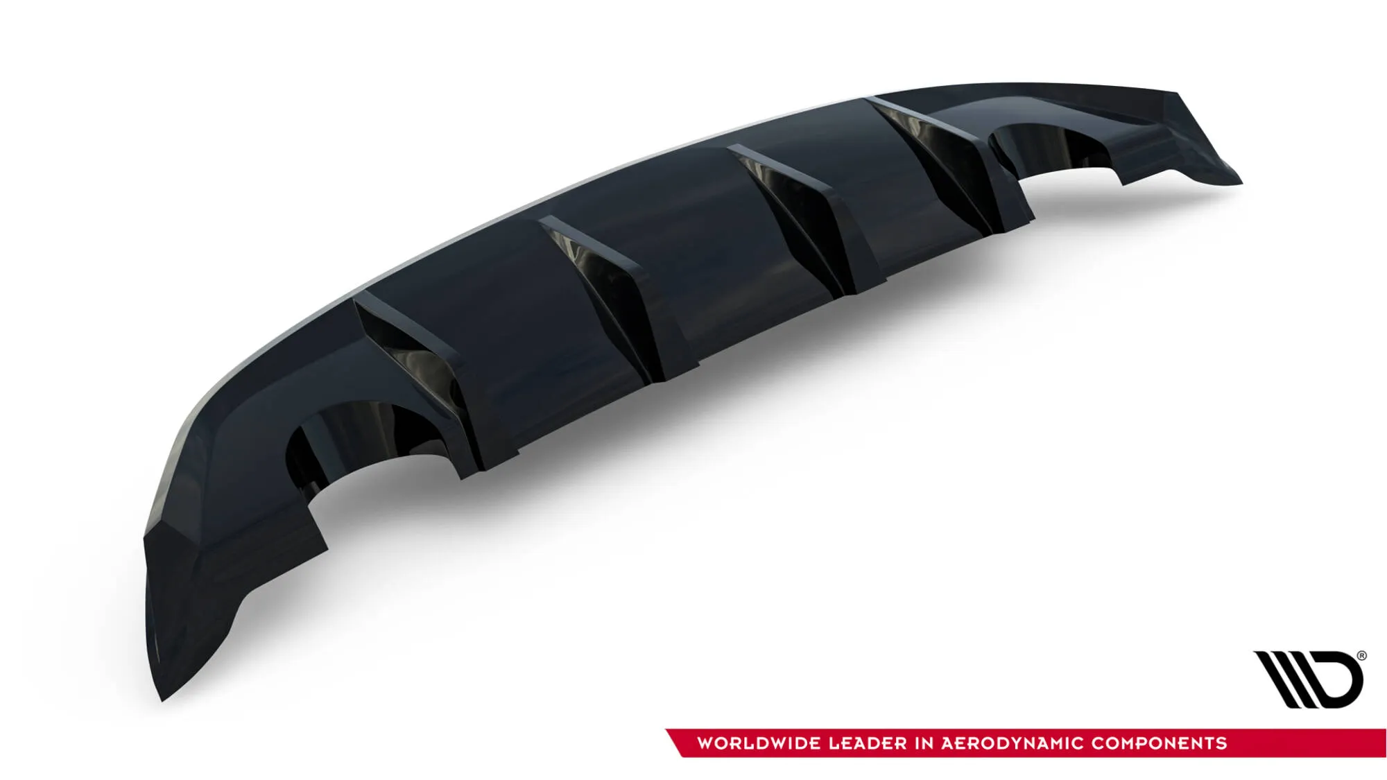 Diffuser Ford Focus II ST Facelift 2007 - 2011 | Glossy Black Edition – bilde 6