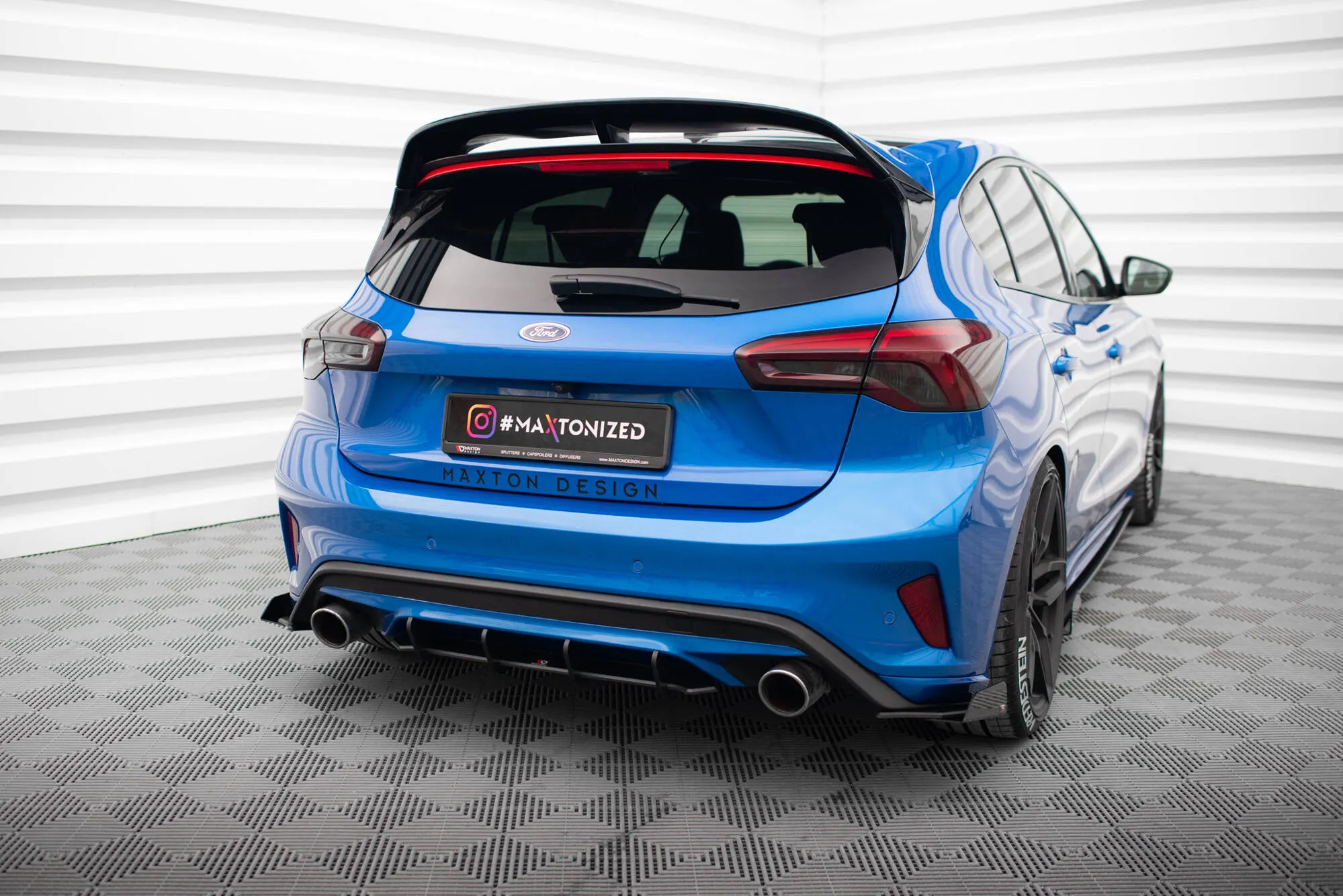 Diffuser Ford Focus IV ST 2018 -> | Street Pro Black Edition – bilde 4