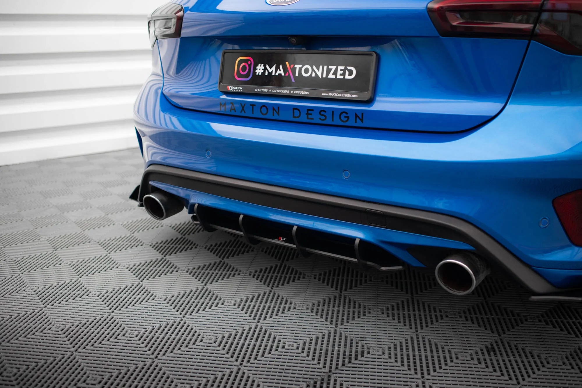 Diffuser Ford Focus IV ST 2018 -> | Street Pro Black Edition – bilde 5