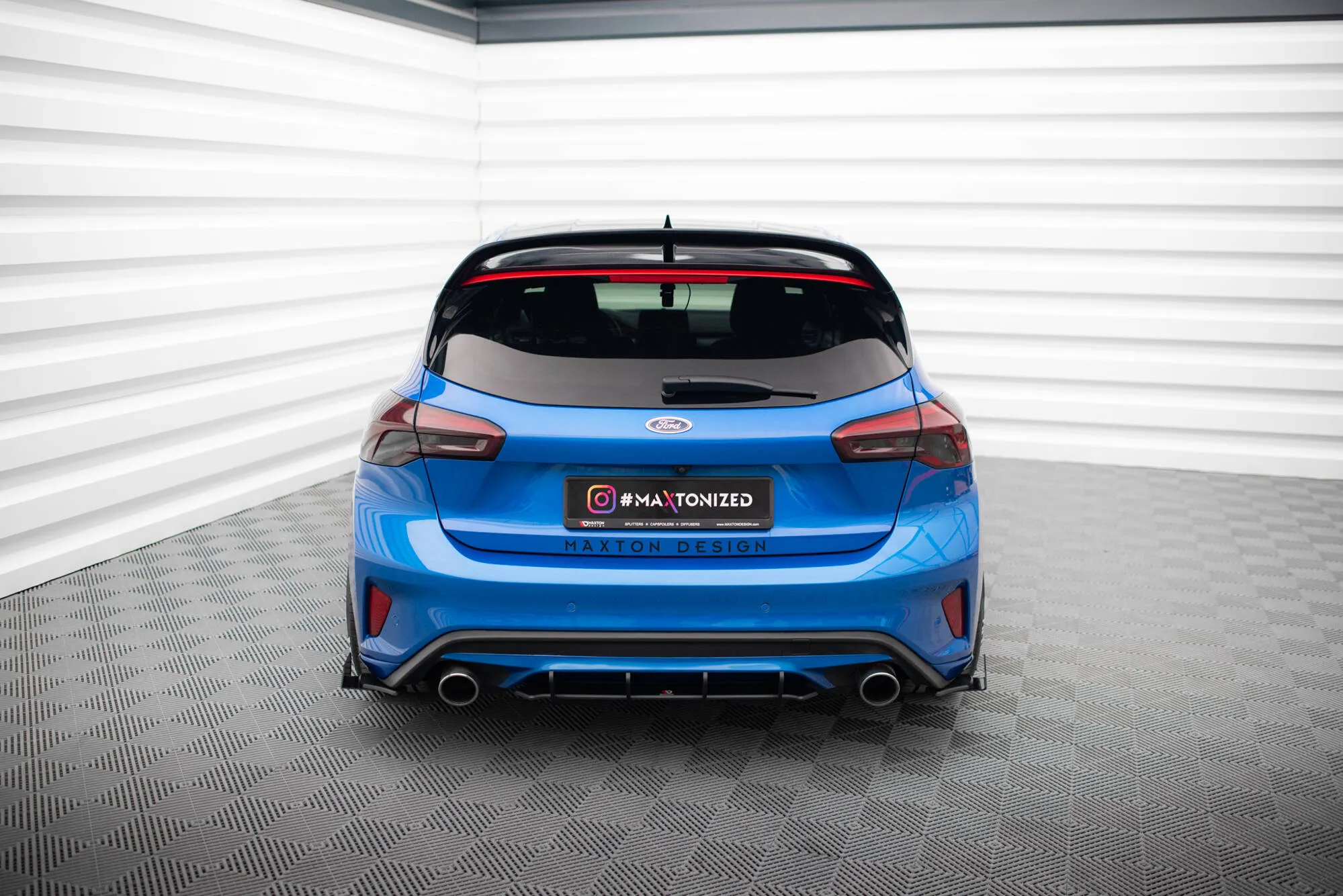 Diffuser Ford Focus IV ST 2018 -> | Street Pro Black Edition – bilde 6