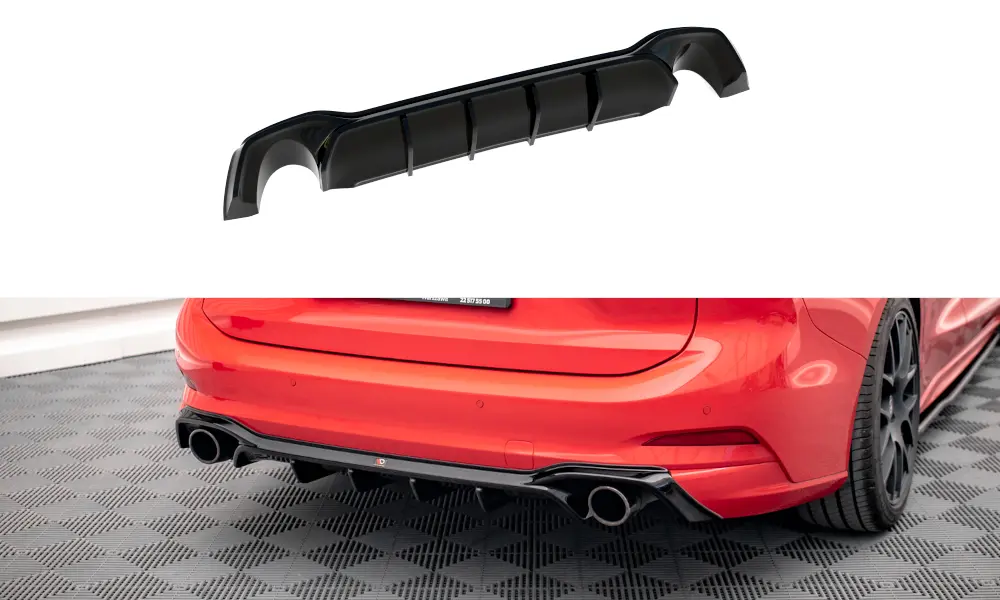 Diffuser Ford Focus IV ST-Line Stasjonsvogn 2018 -> | V.2 Glossy Black Edition – bilde 2