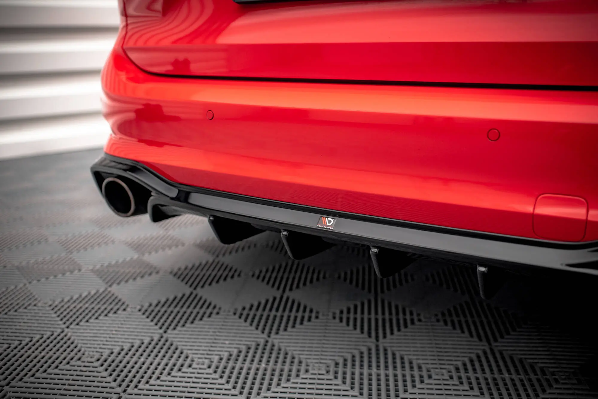 Diffuser Ford Focus IV ST-Line Stasjonsvogn 2018 -> | V.2 Glossy Black Edition – bilde 3