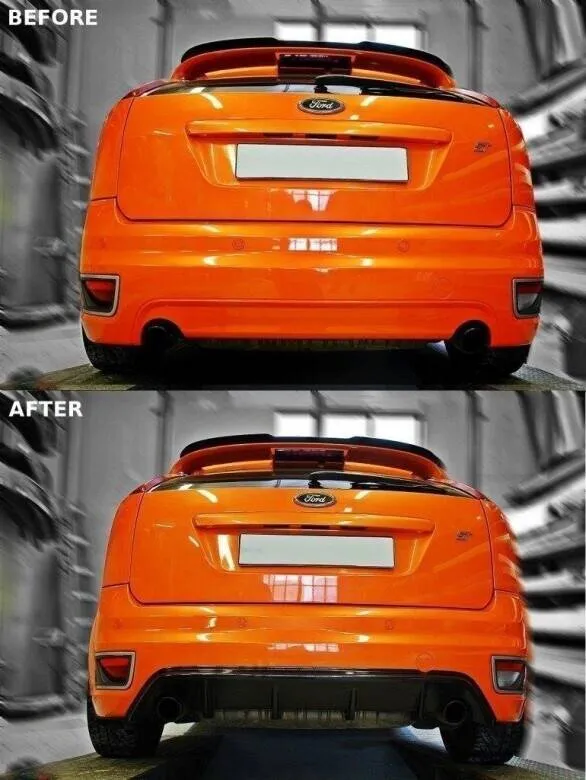 Diffuser Ford Focus ST Mk2 2005-2007 | Glossy Black Edition – bilde 2