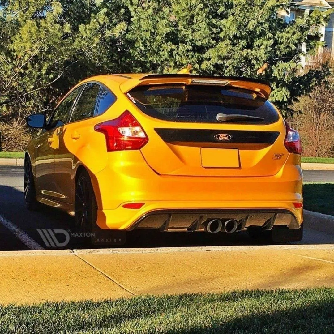 Diffuser Ford Focus ST (Mk3) 2010-2019 | Glossy Black Edition – bilde 2