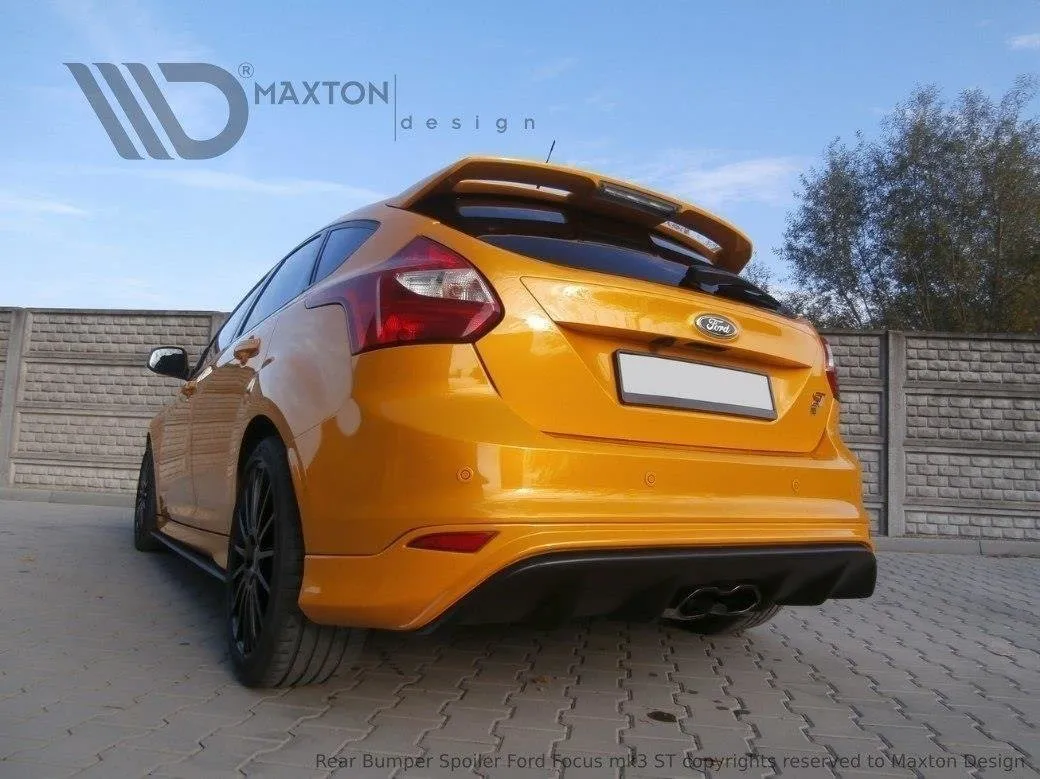Diffuser Ford Focus ST (Mk3) 2010-2019 | Glossy Black Edition – bilde 3