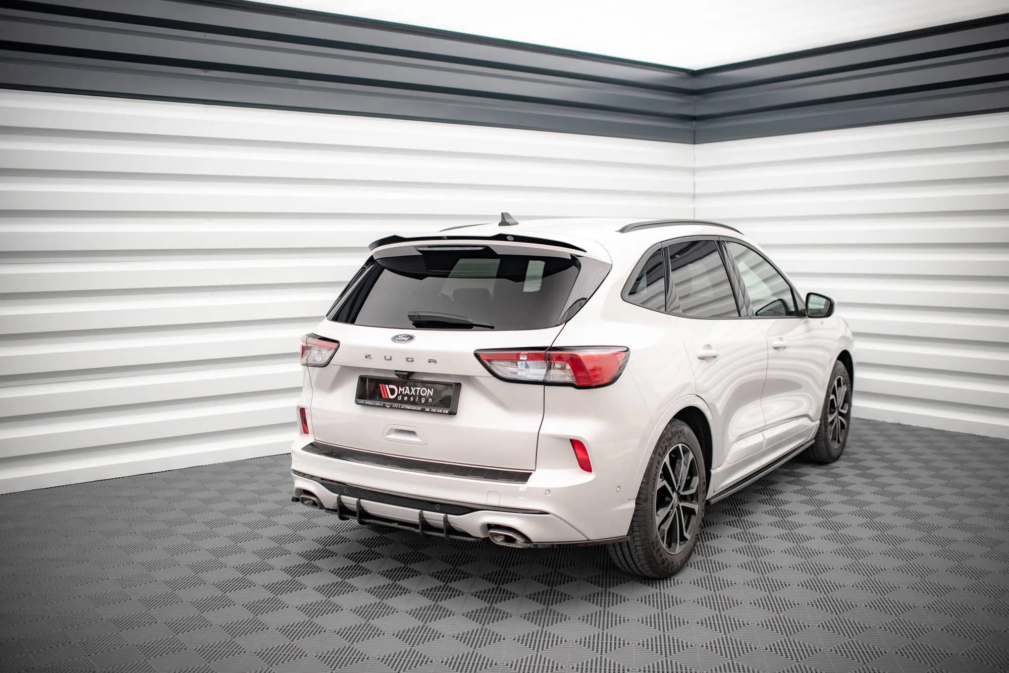 Diffuser Ford Kuga III ST-Line 2019-> | Street Pro Black Edition – bilde 3
