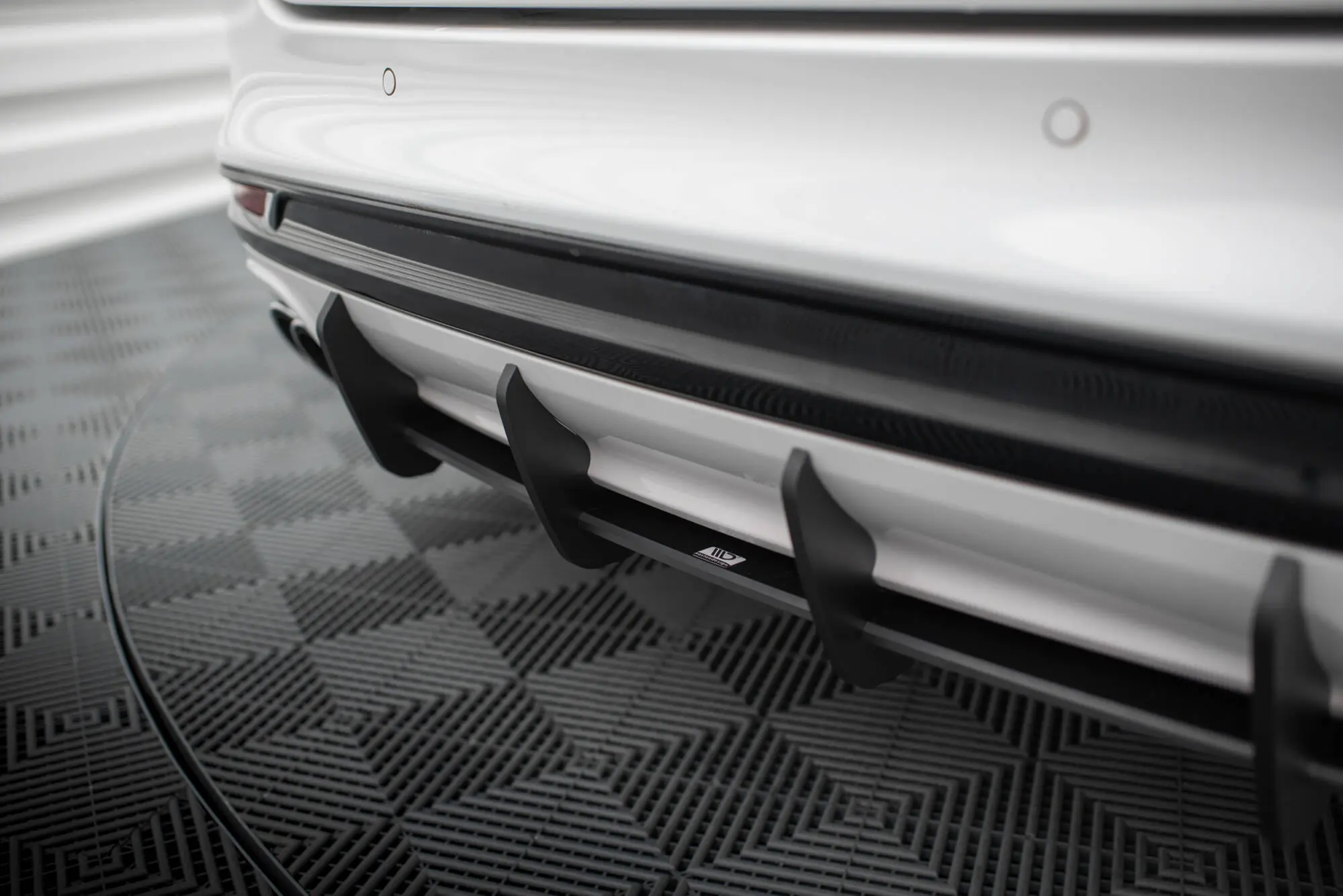 Diffuser Ford Mondeo Sport  mk5 facelift 2019 - 2022 / Ford Fusion Sport (USA) mk2 facelift 2019 - 2020 | Street Pro Black Edition – bilde 4