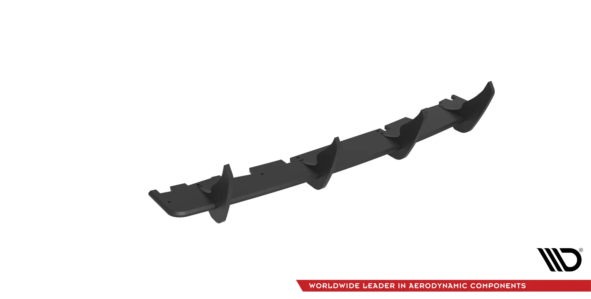 Diffuser Ford Mondeo Sport  mk5 facelift 2019 - 2022 / Ford Fusion Sport (USA) mk2 facelift 2019 - 2020 | Street Pro Black Edition – bilde 6