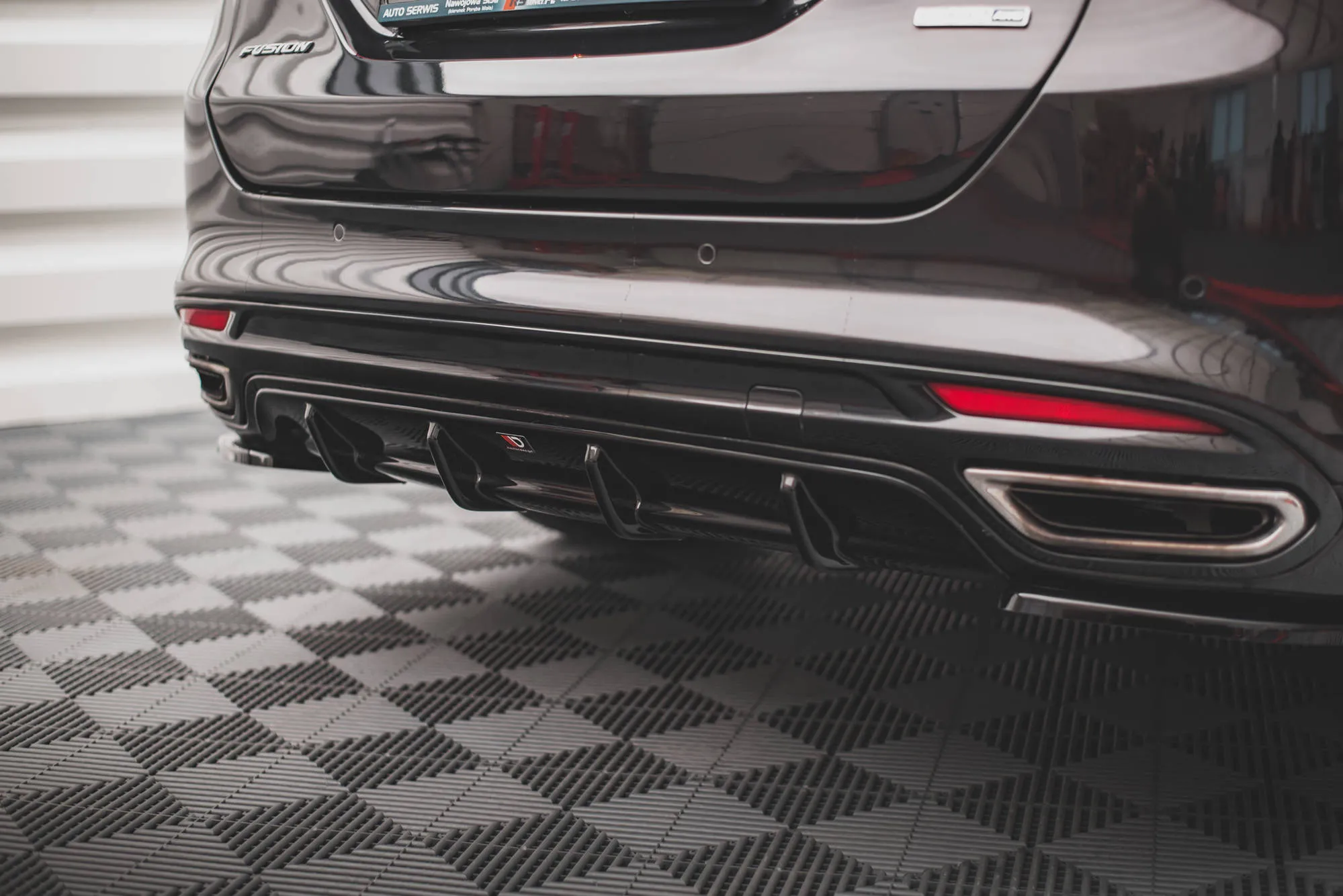 Diffuser Ford Mondeo V Pre-Facelift 2014 - 2019 | Glossy Black Edition – bilde 2