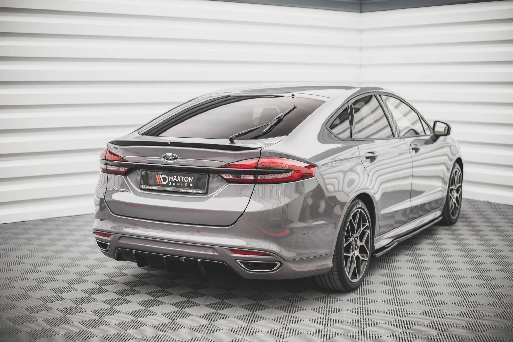 Diffuser Ford Mondeo V ST-Line Facelift 2019 - 2022 | Glossy Black Edition – bilde 2