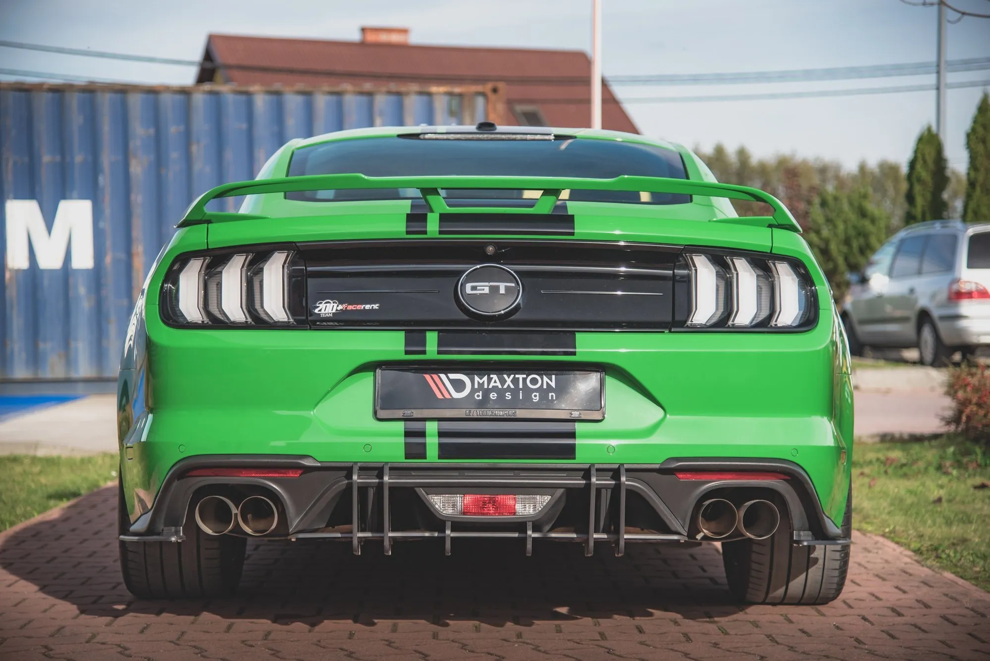 Diffuser Ford Mustang GT (Mk6) Facelift 2017-> | Street Pro Black Edition