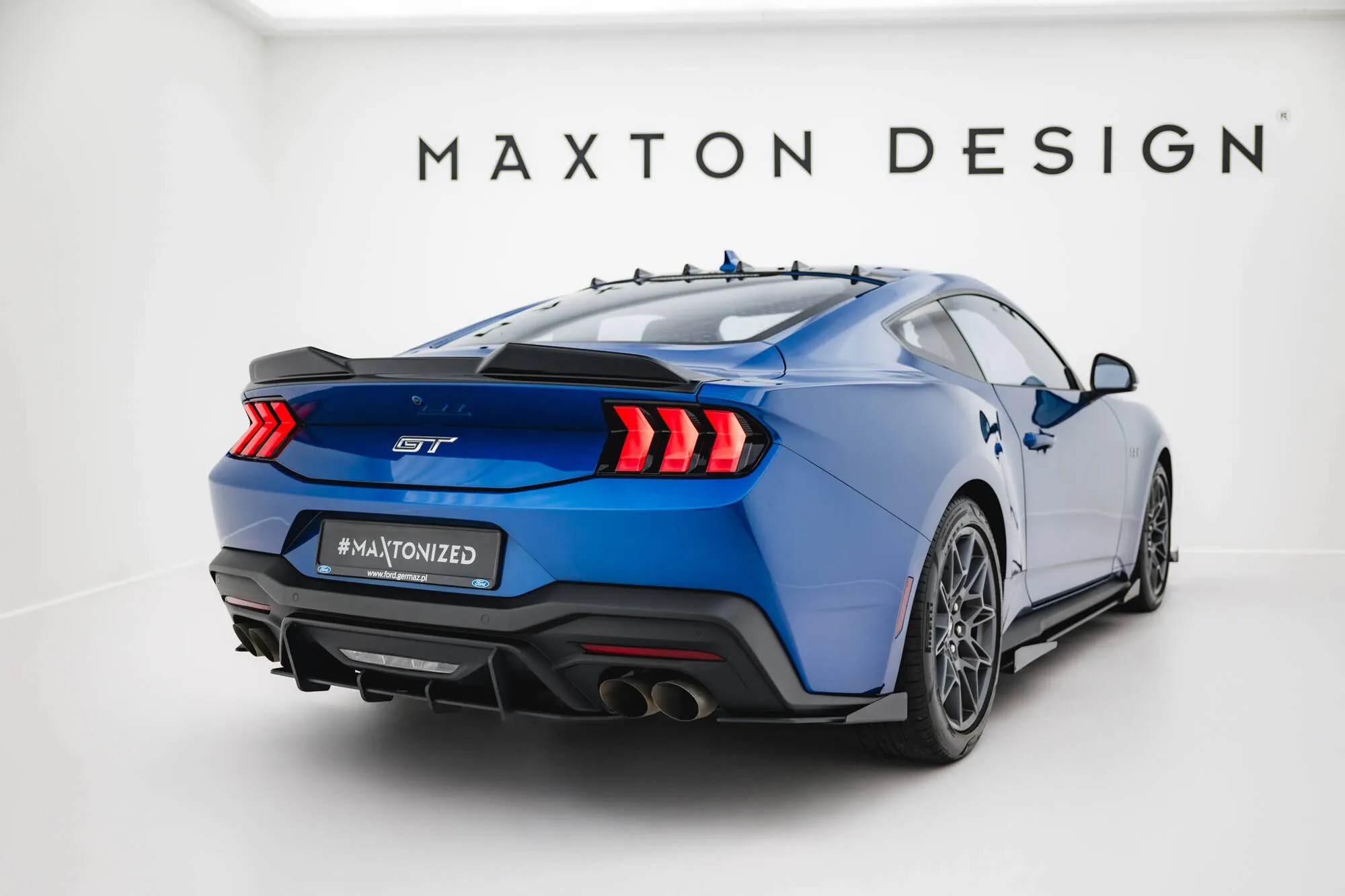 Diffuser Ford Mustang GT VII 2023 -> | Street Pro Black Edition