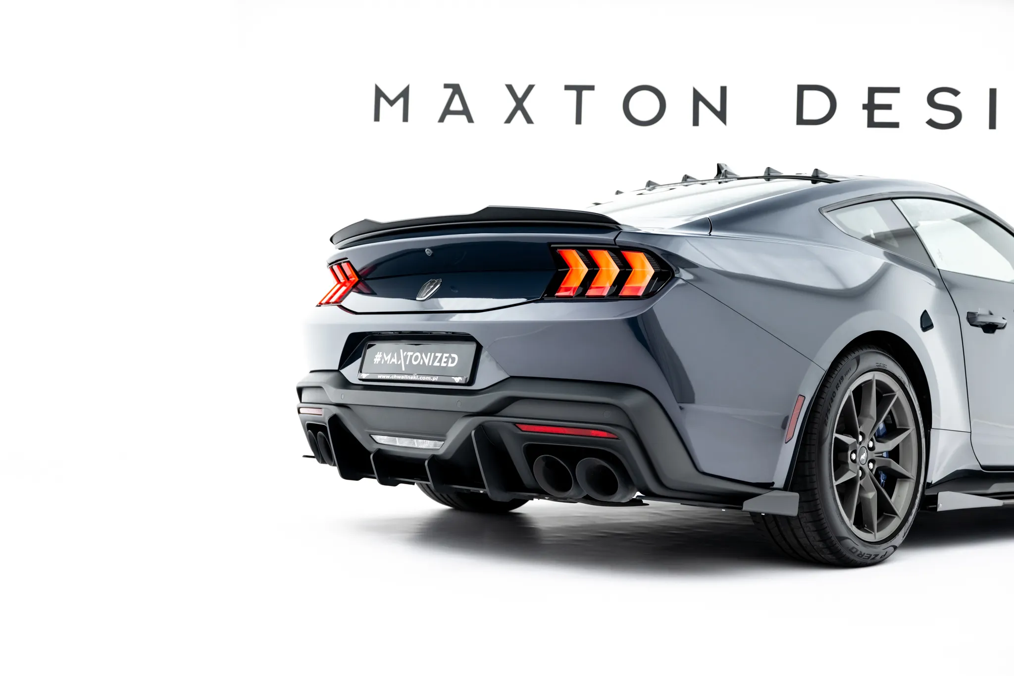 Diffuser Ford Mustang (Mk7) 2023-2026 | Street Pro Black Edition – bilde 3