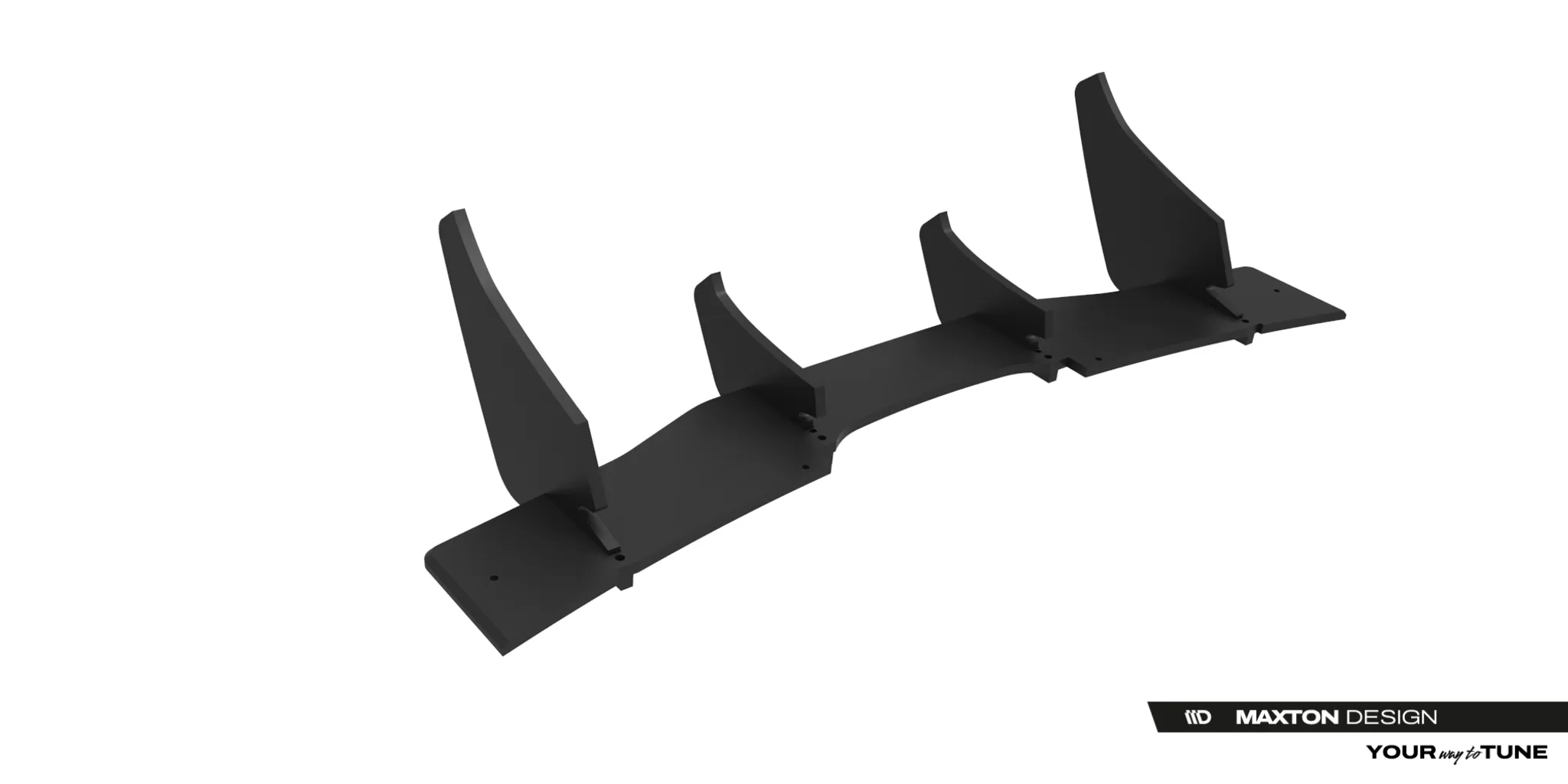 Diffuser Ford Mustang (Mk7) 2023-2026 | Street Pro Black Edition – bilde 6