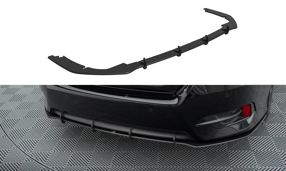 Diffuser Honda Civic mk10 2017 - 2022 | Street Pro Black Edition – bilde 2