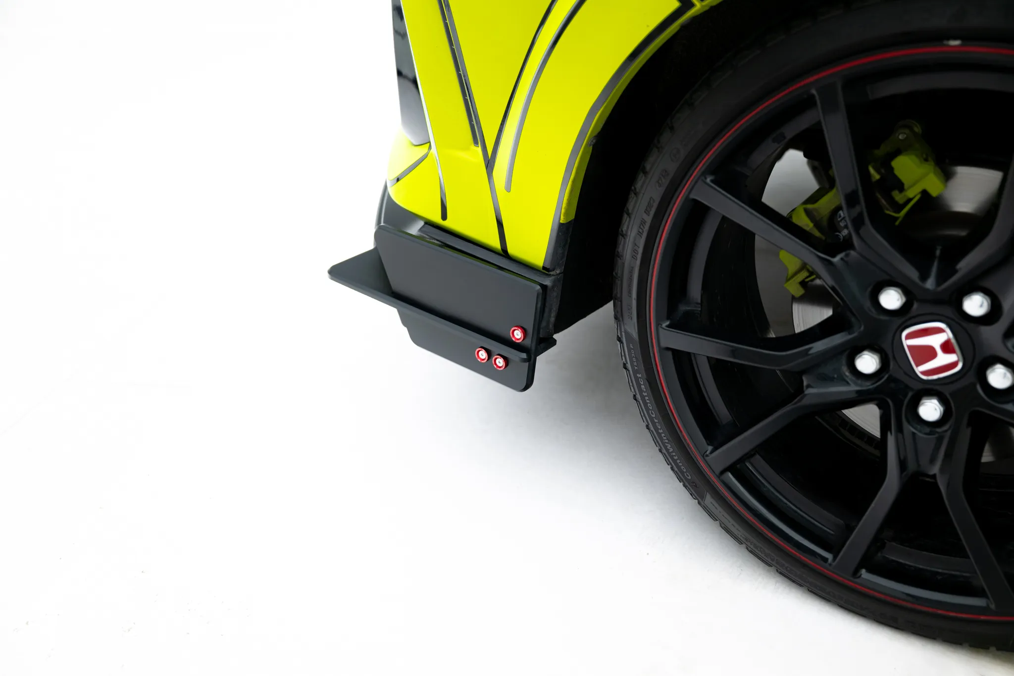 Diffuser Honda Civic X Type-R 2017-> | Street Pro Black Edition – bilde 3