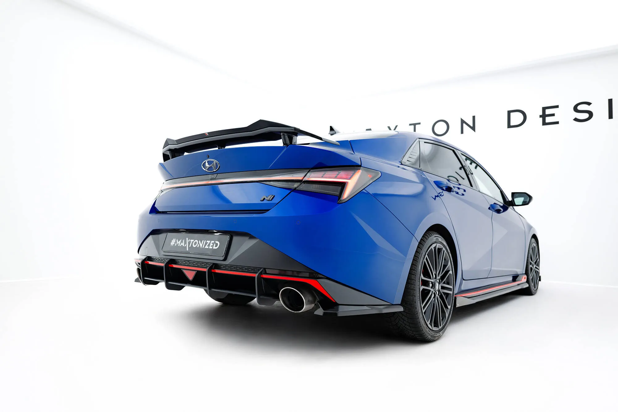 Diffuser Hyundai Elantra (Mk7) 2020-2023 | Street Pro Black Edition