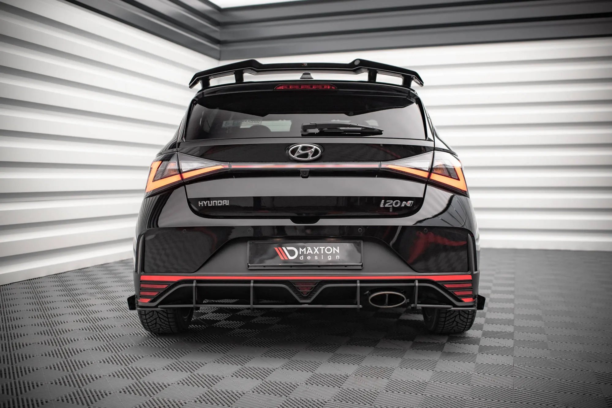 Diffuser Hyundai i20 III N 2020 - 2023 | Street Pro Black Edition