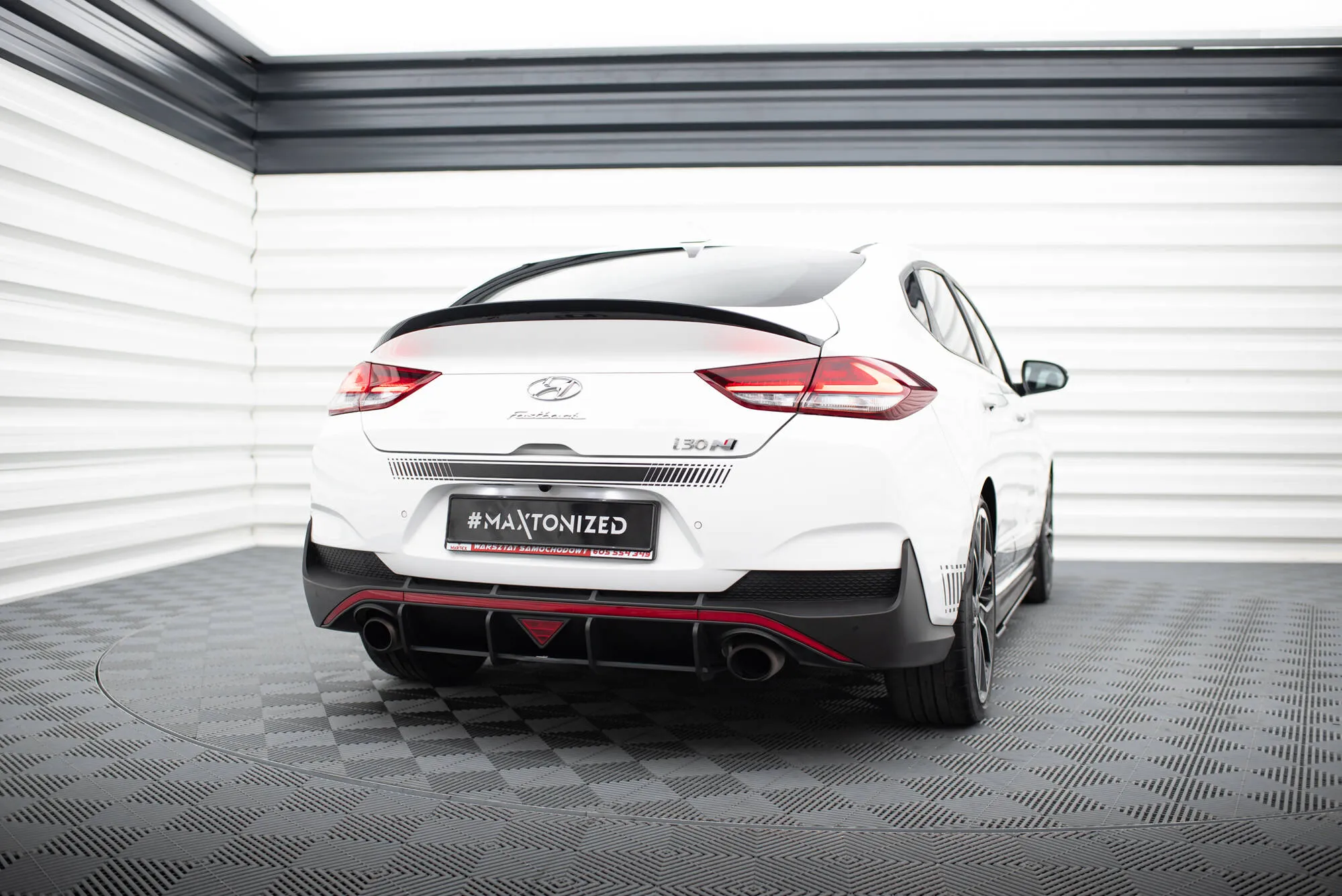 Diffuser Hyundai I30 (Mk3) 2017-2023 | Street Pro Black Edition