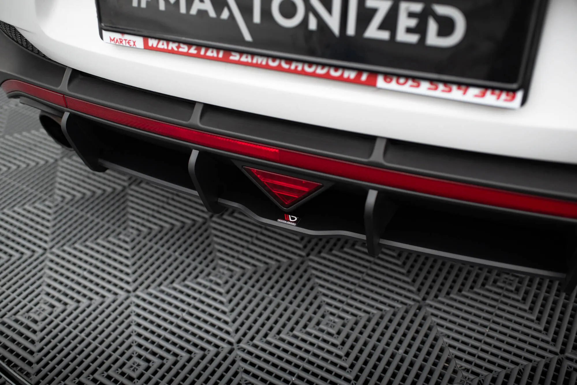 Diffuser Hyundai I30 (Mk3) 2017-2023 | Street Pro Black Edition – bilde 2