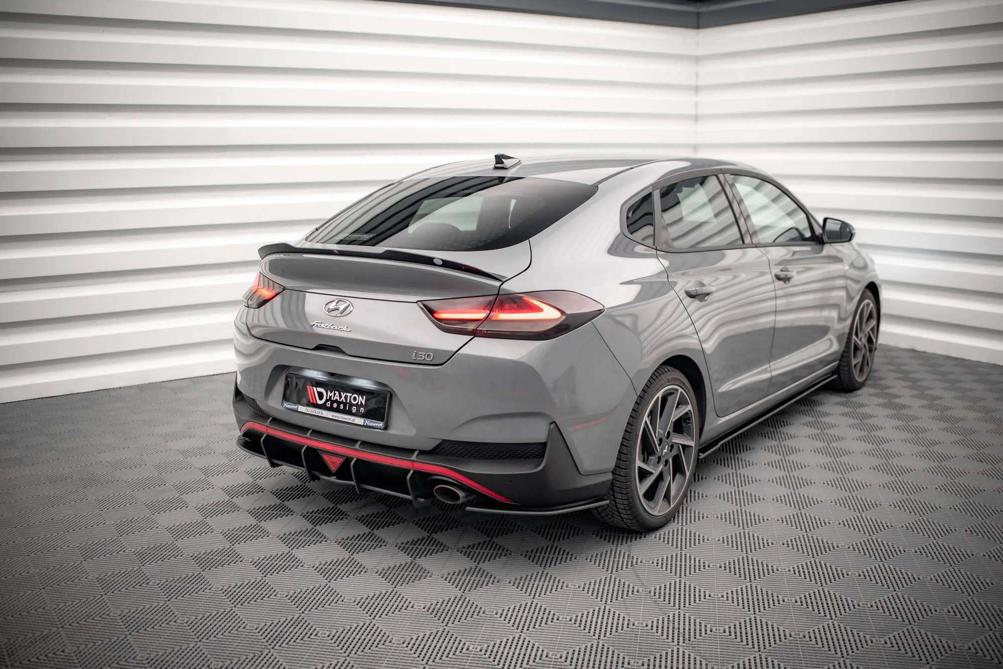 Diffuser Hyundai I30 (Mk3 Facelift) 2020-2026 | Street Pro Black Edition – bilde 2