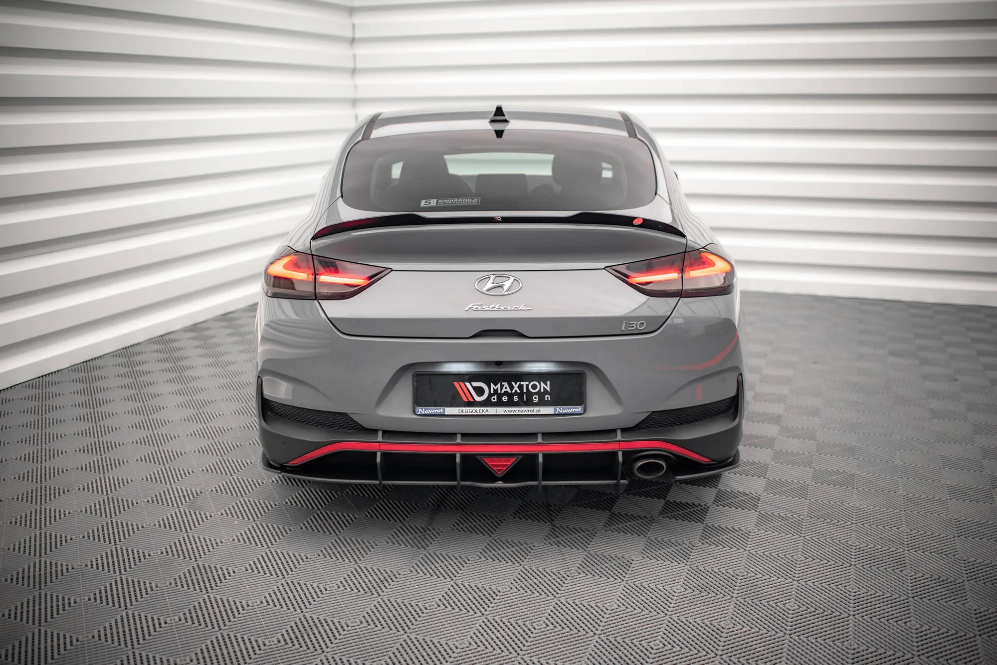 Diffuser Hyundai I30 (Mk3 Facelift) 2020-2026 | Street Pro Black Edition – bilde 3