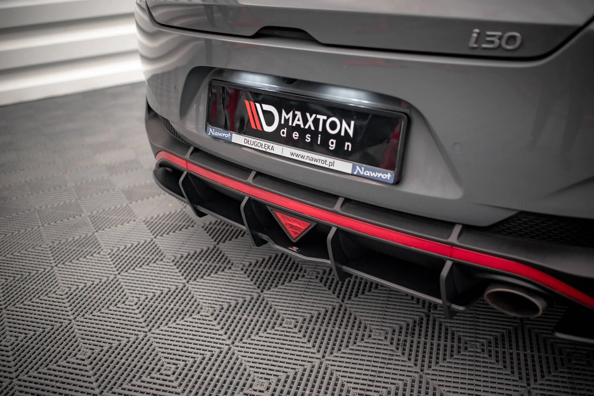 Diffuser Hyundai I30 (Mk3 Facelift) 2020-2026 | Street Pro Black Edition – bilde 4