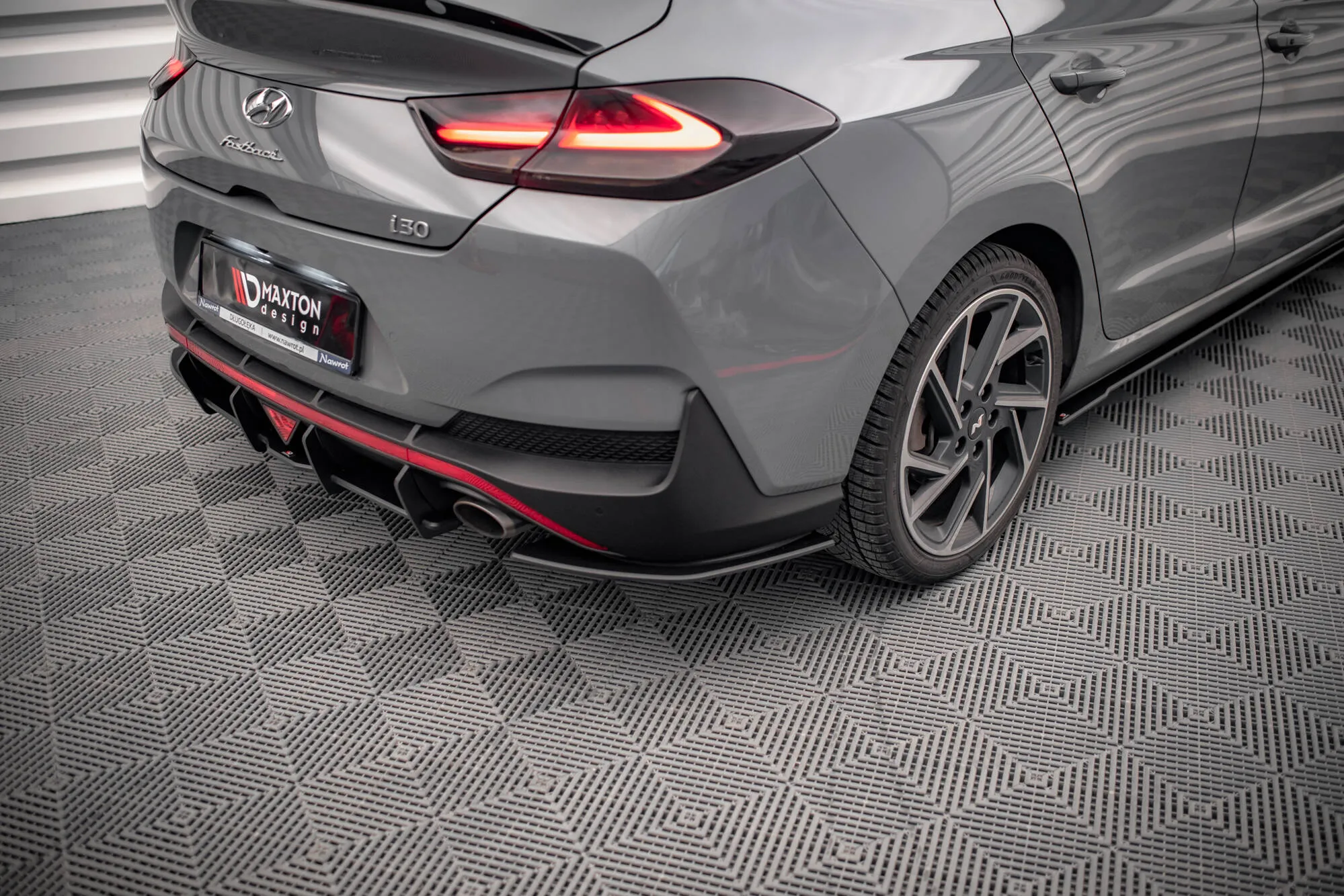 Diffuser Hyundai I30 (Mk3 Facelift) 2020-2026 | Street Pro Black Edition – bilde 5